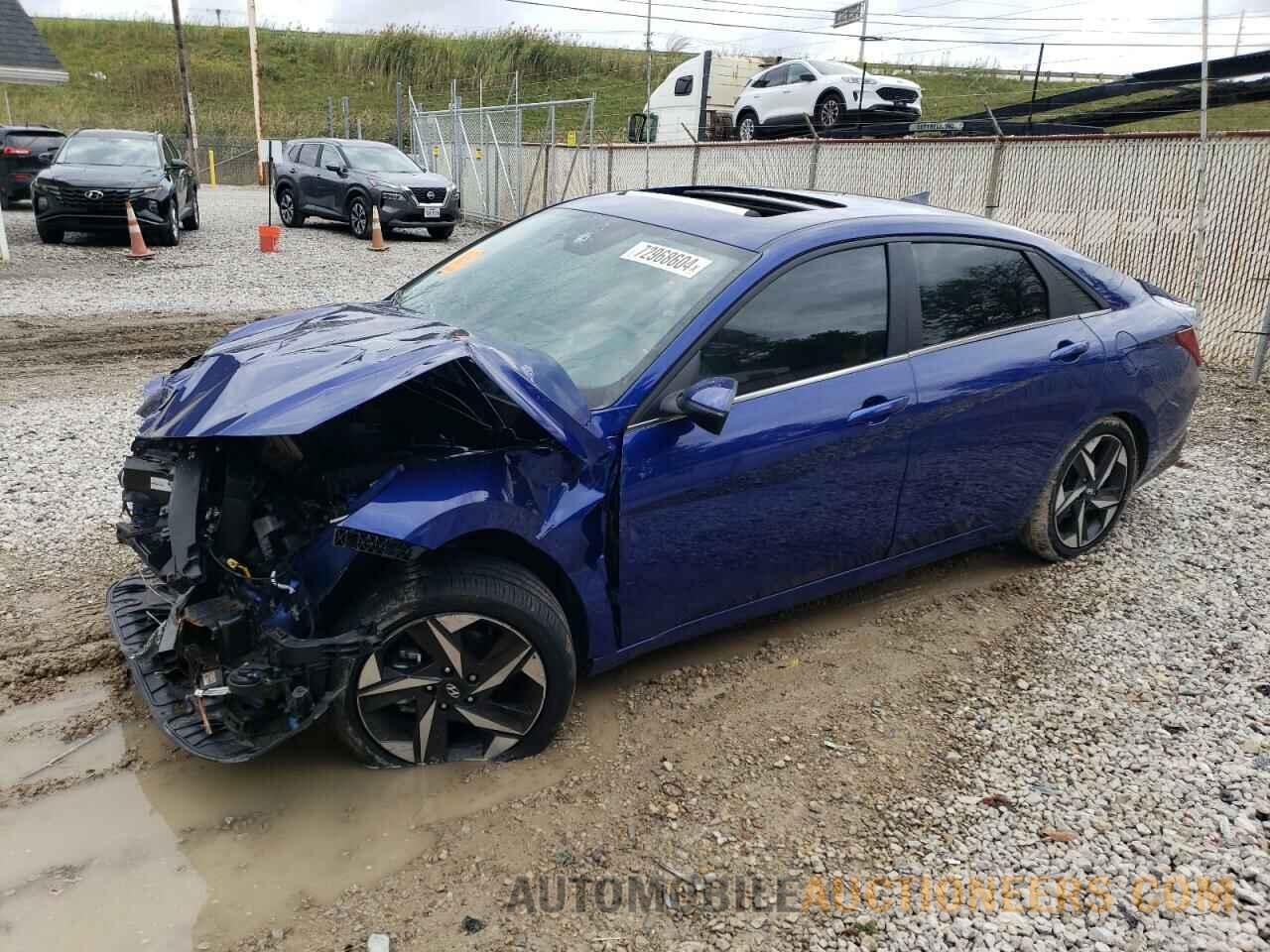 5NPLP4AG5MH018854 HYUNDAI ELANTRA 2021