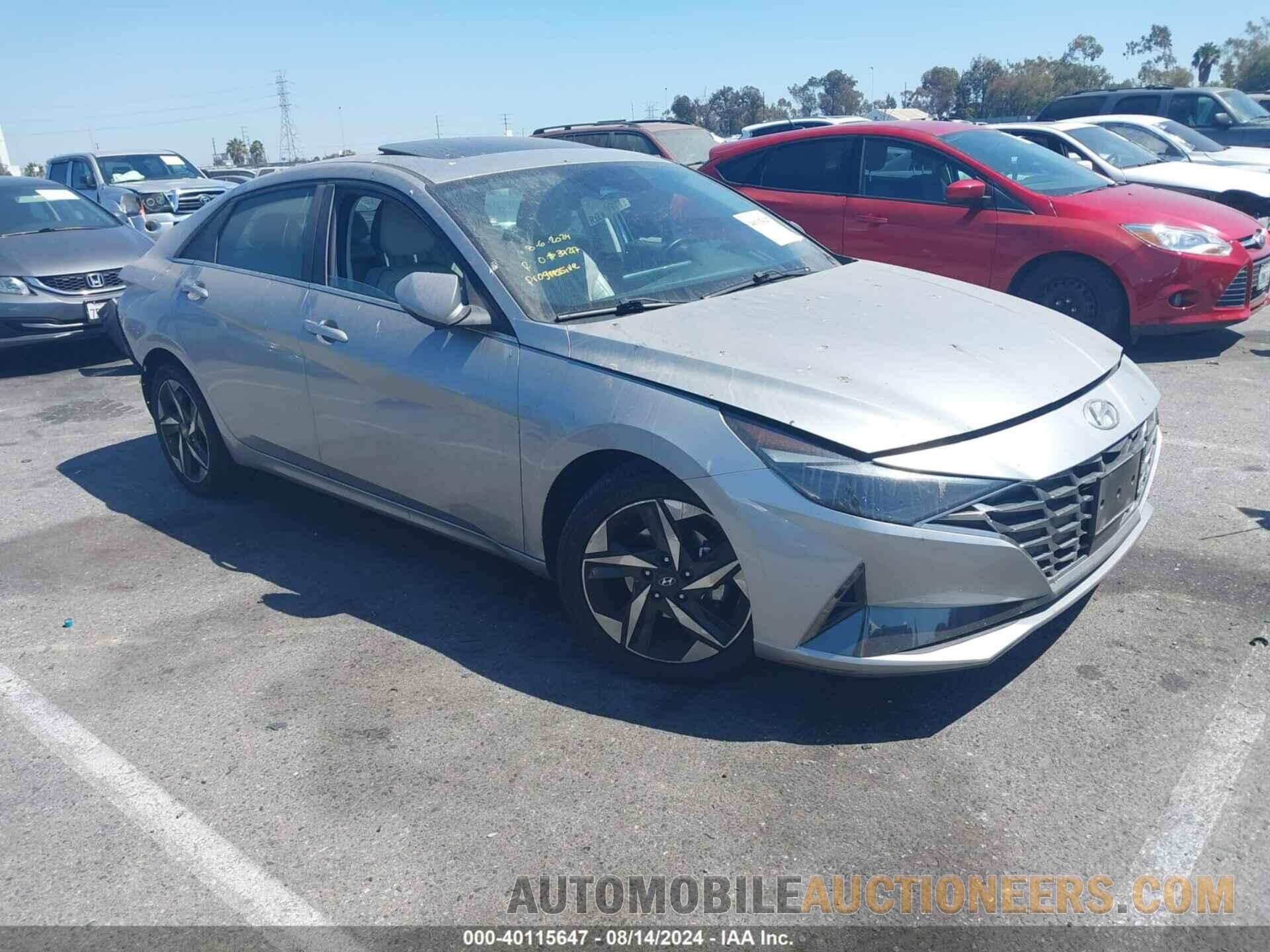 5NPLP4AG5MH027960 HYUNDAI ELANTRA 2021