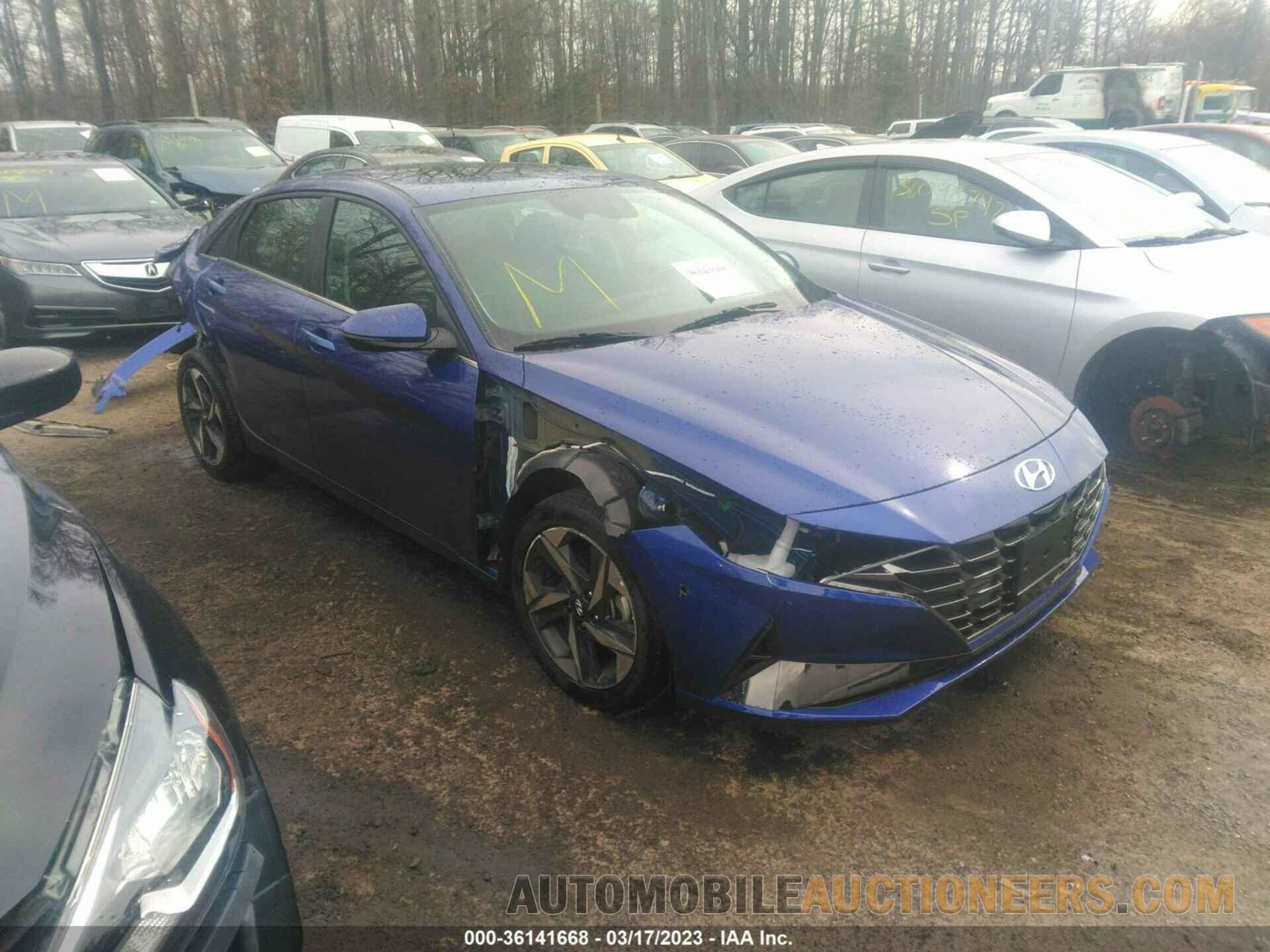 5NPLP4AG6NH078207 HYUNDAI ELANTRA 2022