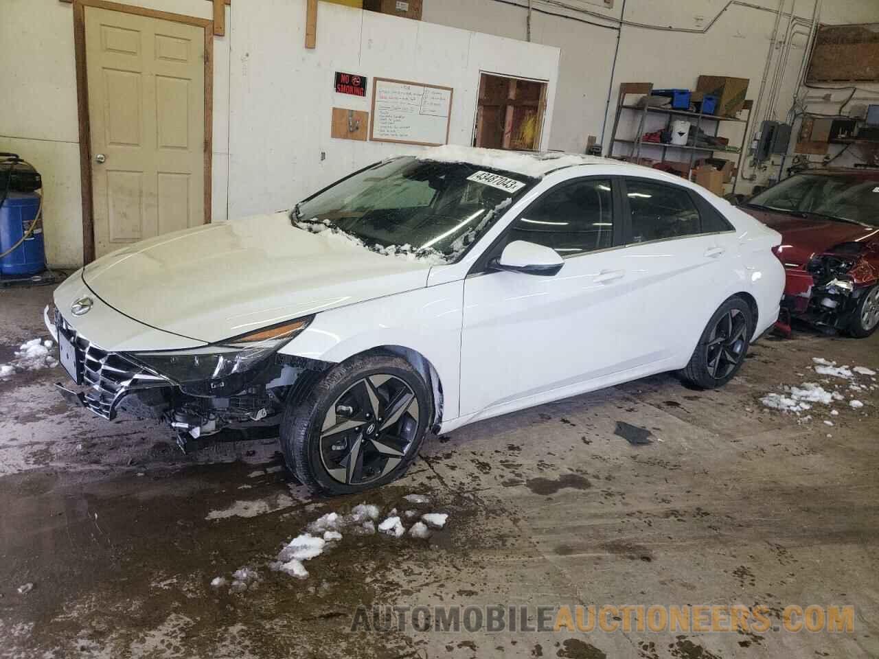 5NPLP4AG7MH008570 HYUNDAI ELANTRA 2021