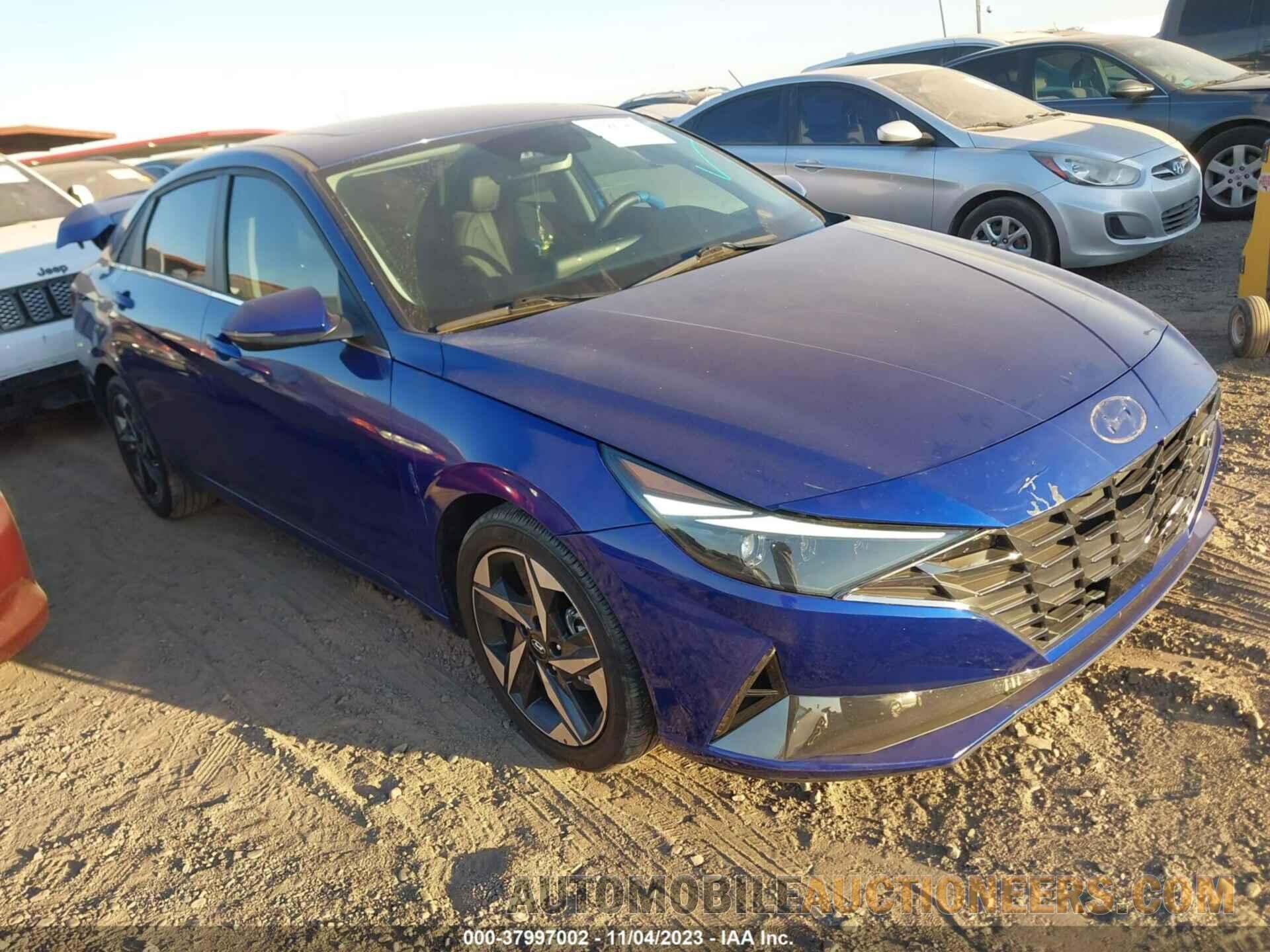 5NPLP4AG8NH067595 HYUNDAI ELANTRA 2022