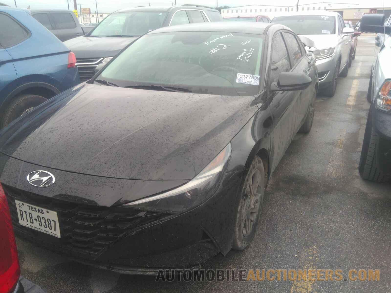 5NPLS4AG0MH025516 Hyundai Elantra 2021