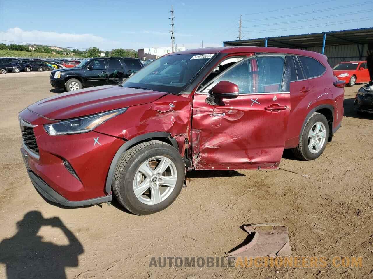 5TDBBRCH0MS517794 TOYOTA HIGHLANDER 2021