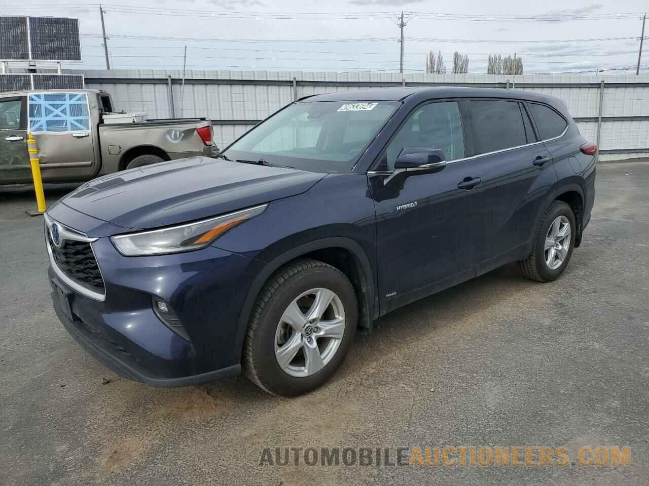 5TDBBRCH1MS058727 TOYOTA HIGHLANDER 2021