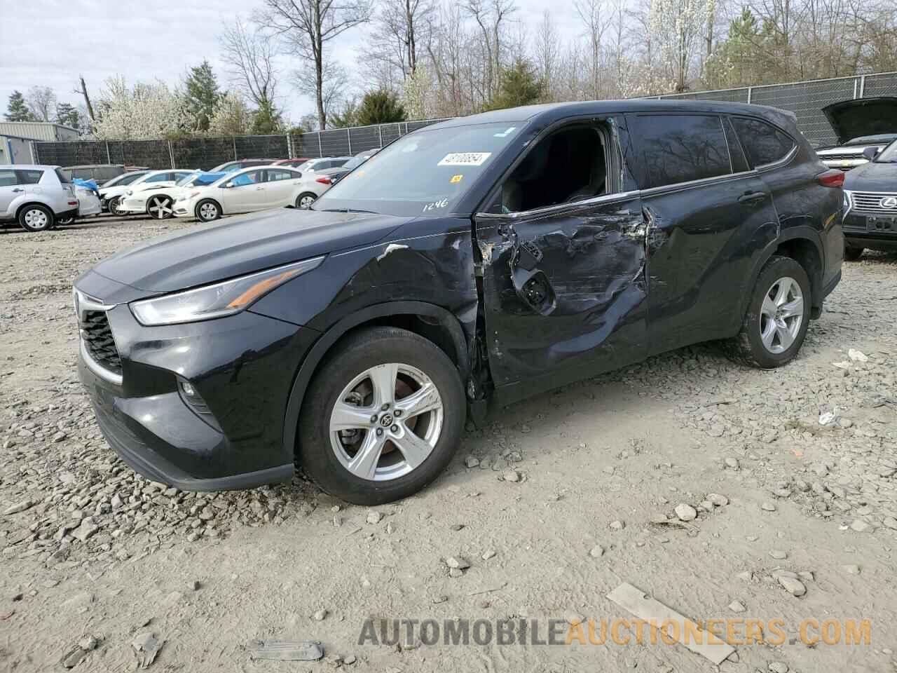 5TDBBRCH1MS536175 TOYOTA HIGHLANDER 2021