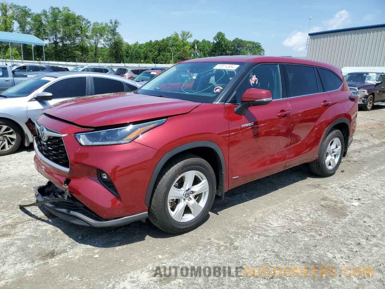 5TDBBRCH1MS536502 TOYOTA HIGHLANDER 2021