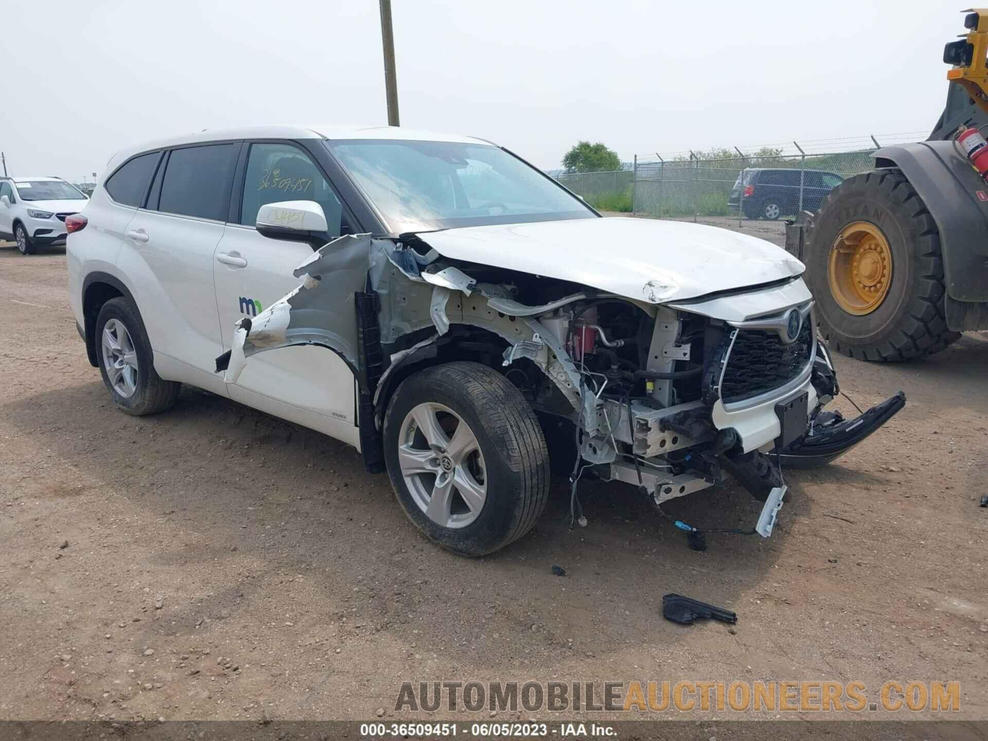 5TDBBRCH2LS503927 TOYOTA HIGHLANDER 2020