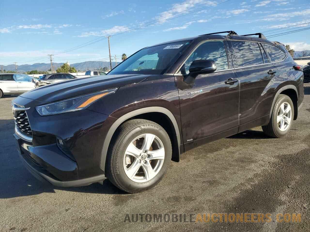 5TDBBRCH2MS024442 TOYOTA HIGHLANDER 2021