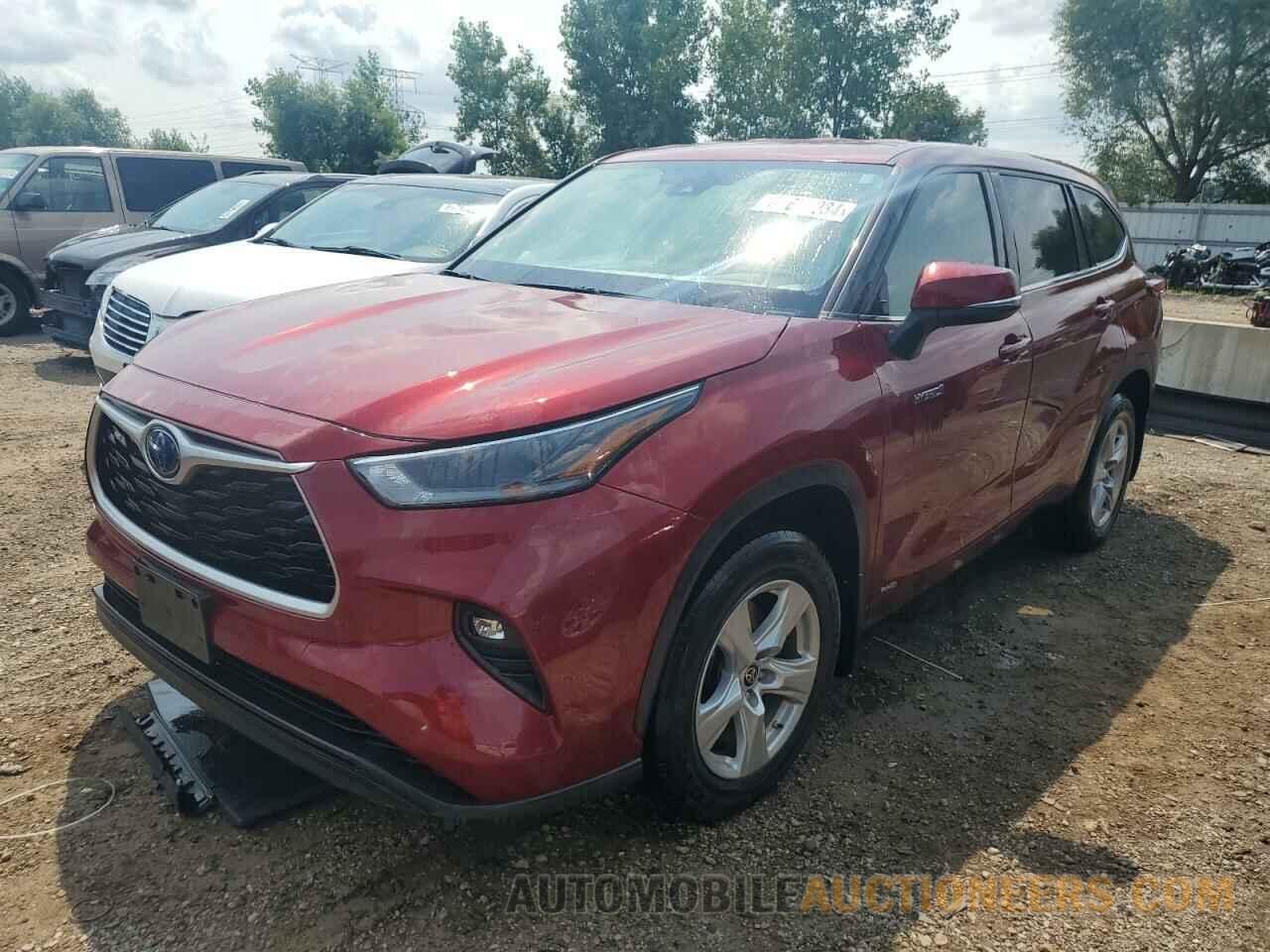 5TDBBRCH2MS515058 TOYOTA HIGHLANDER 2021