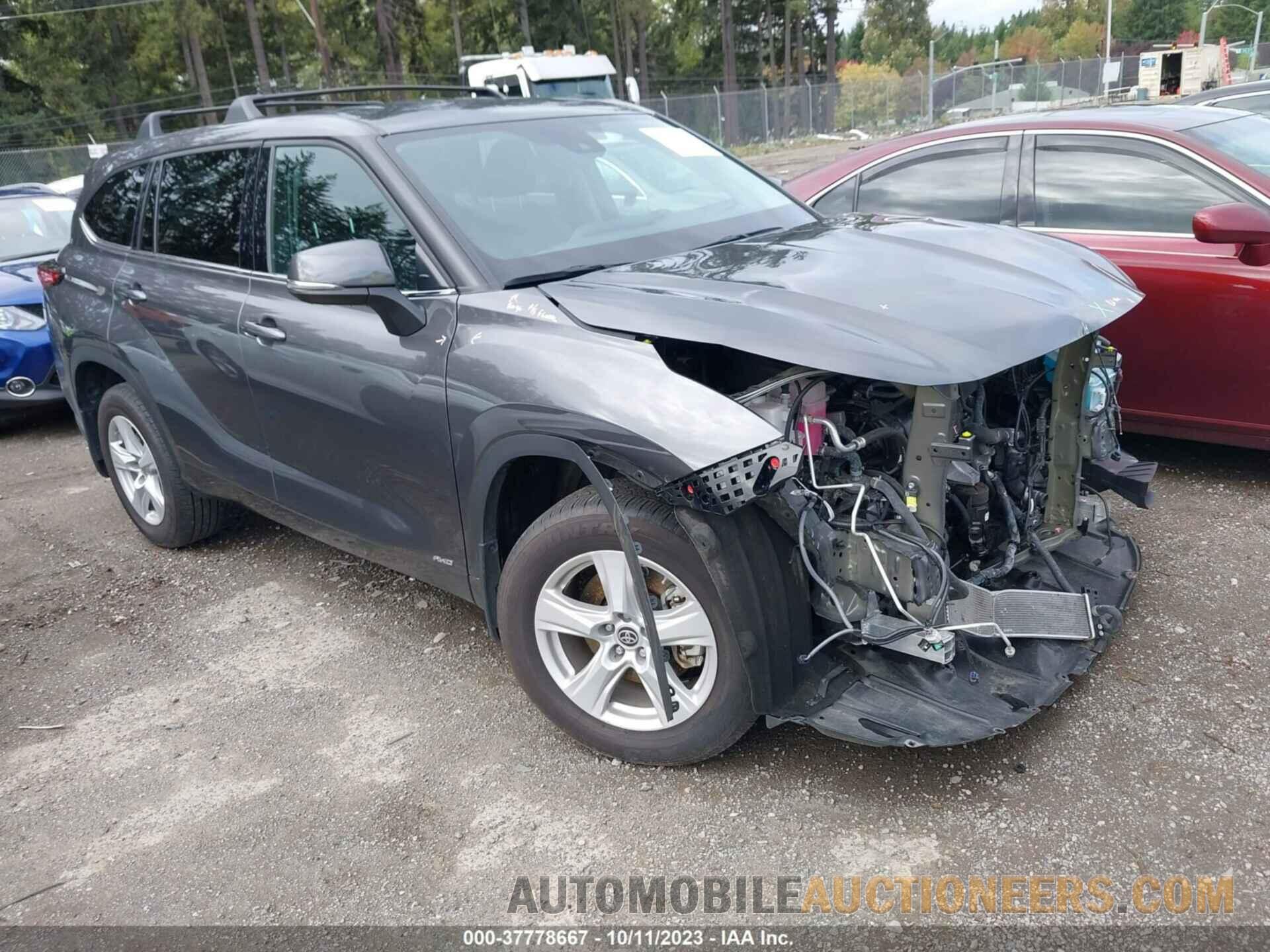 5TDBBRCH2NS559563 TOYOTA HIGHLANDER 2022