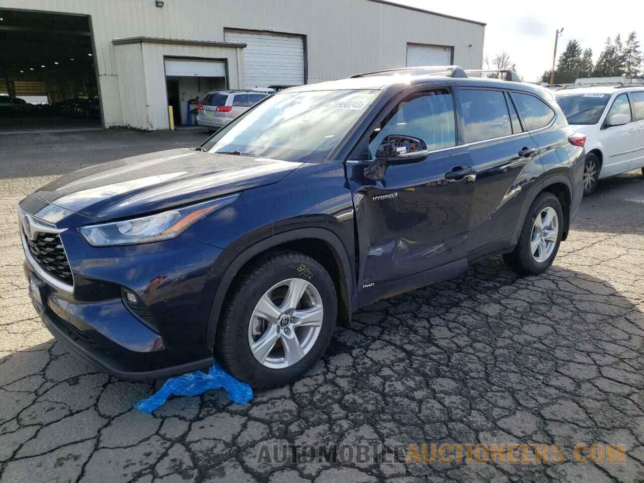 5TDBBRCH3LS512524 TOYOTA HIGHLANDER 2020