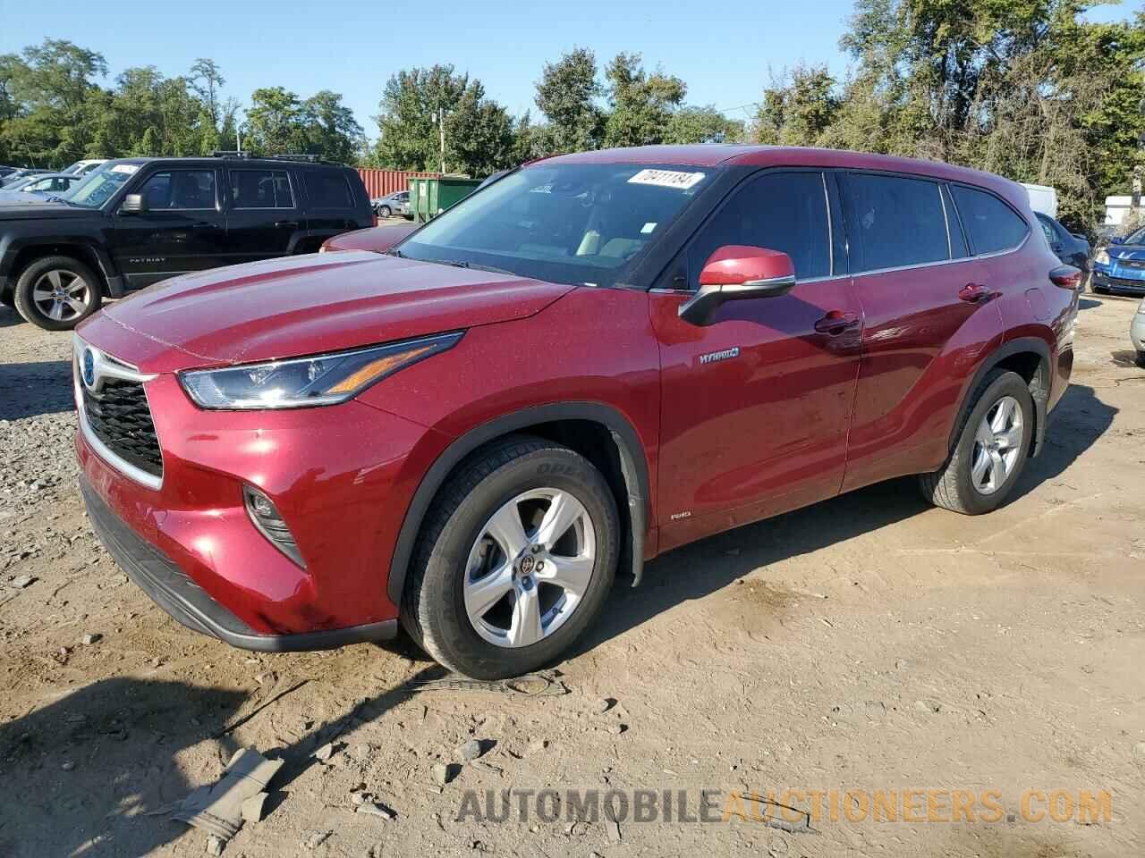 5TDBBRCH5MS535627 TOYOTA HIGHLANDER 2021