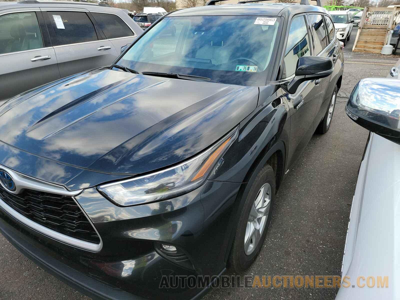 5TDBBRCH6MS527391 Toyota Highlander Hybrid 2021