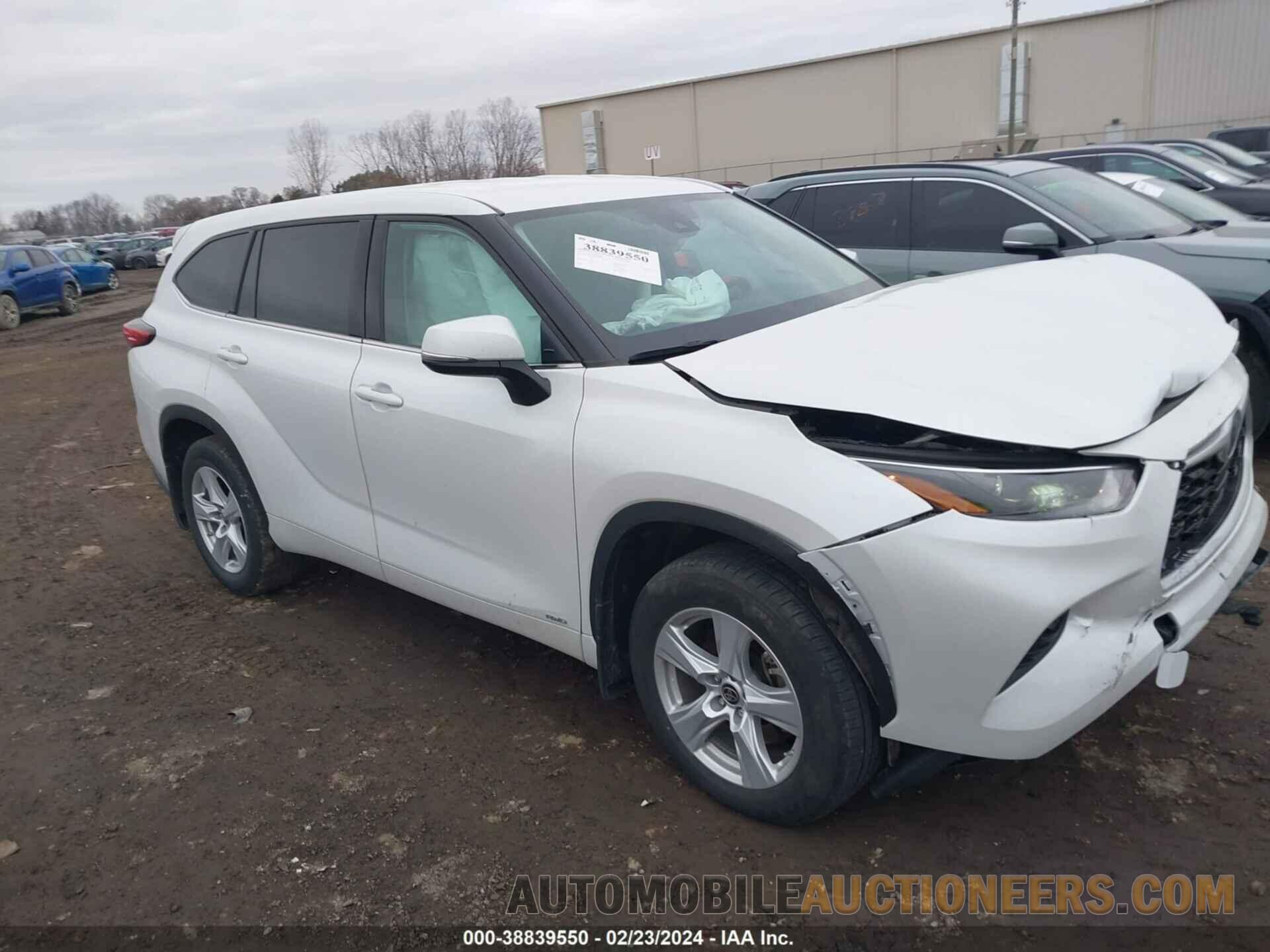 5TDBBRCH6NS548095 TOYOTA HIGHLANDER 2022