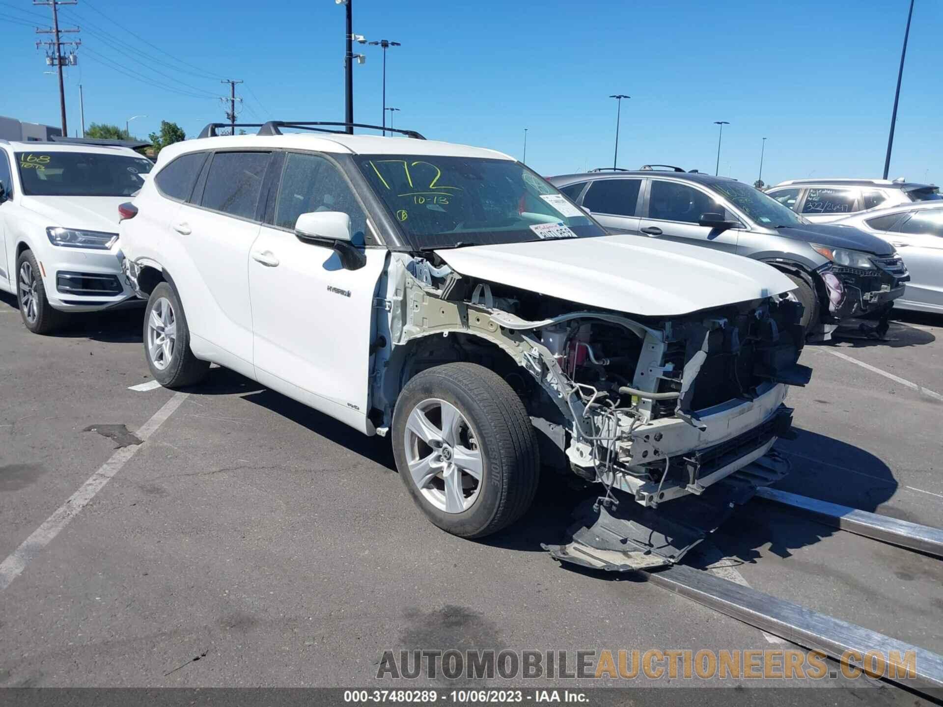 5TDBBRCH7MS514861 TOYOTA HIGHLANDER 2021