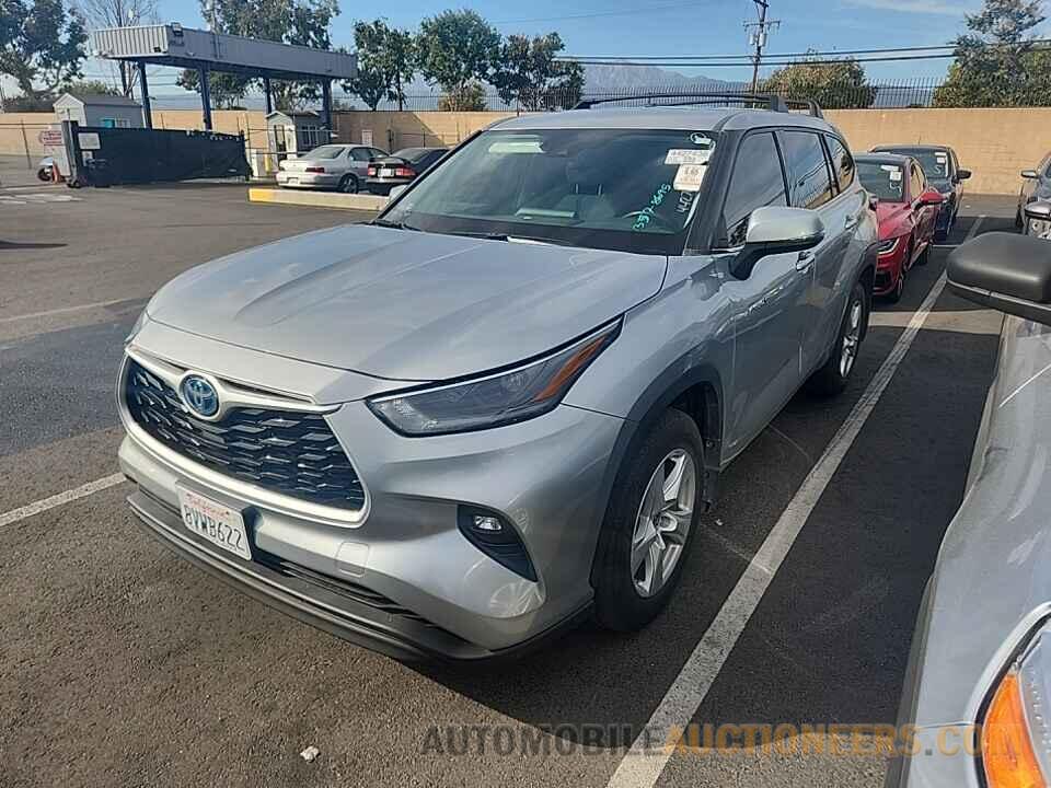 5TDBBRCH8MS522712 Toyota Highlander Hybrid 2021