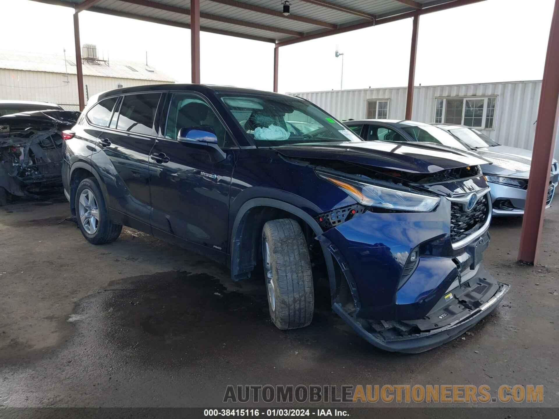 5TDBBRCH9MS520886 TOYOTA HIGHLANDER 2021