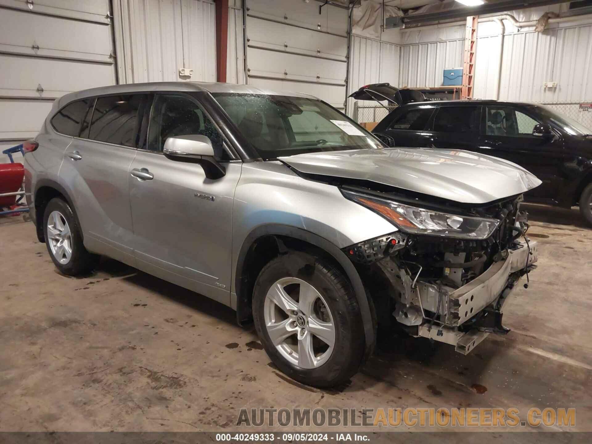 5TDBBRCHXLS504923 TOYOTA HIGHLANDER 2020