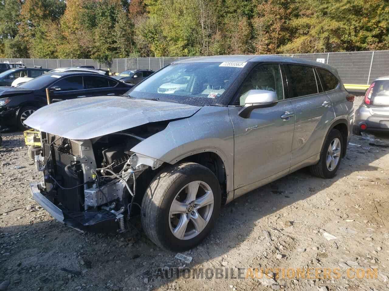 5TDBBRCHXMS023071 TOYOTA HIGHLANDER 2021