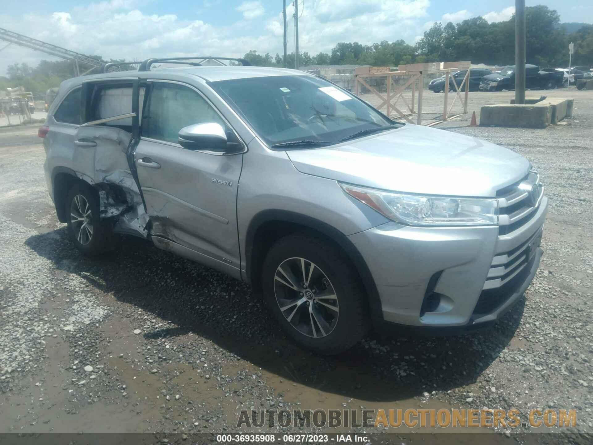 5TDBGRFH1HS024113 TOYOTA HIGHLANDER 2017