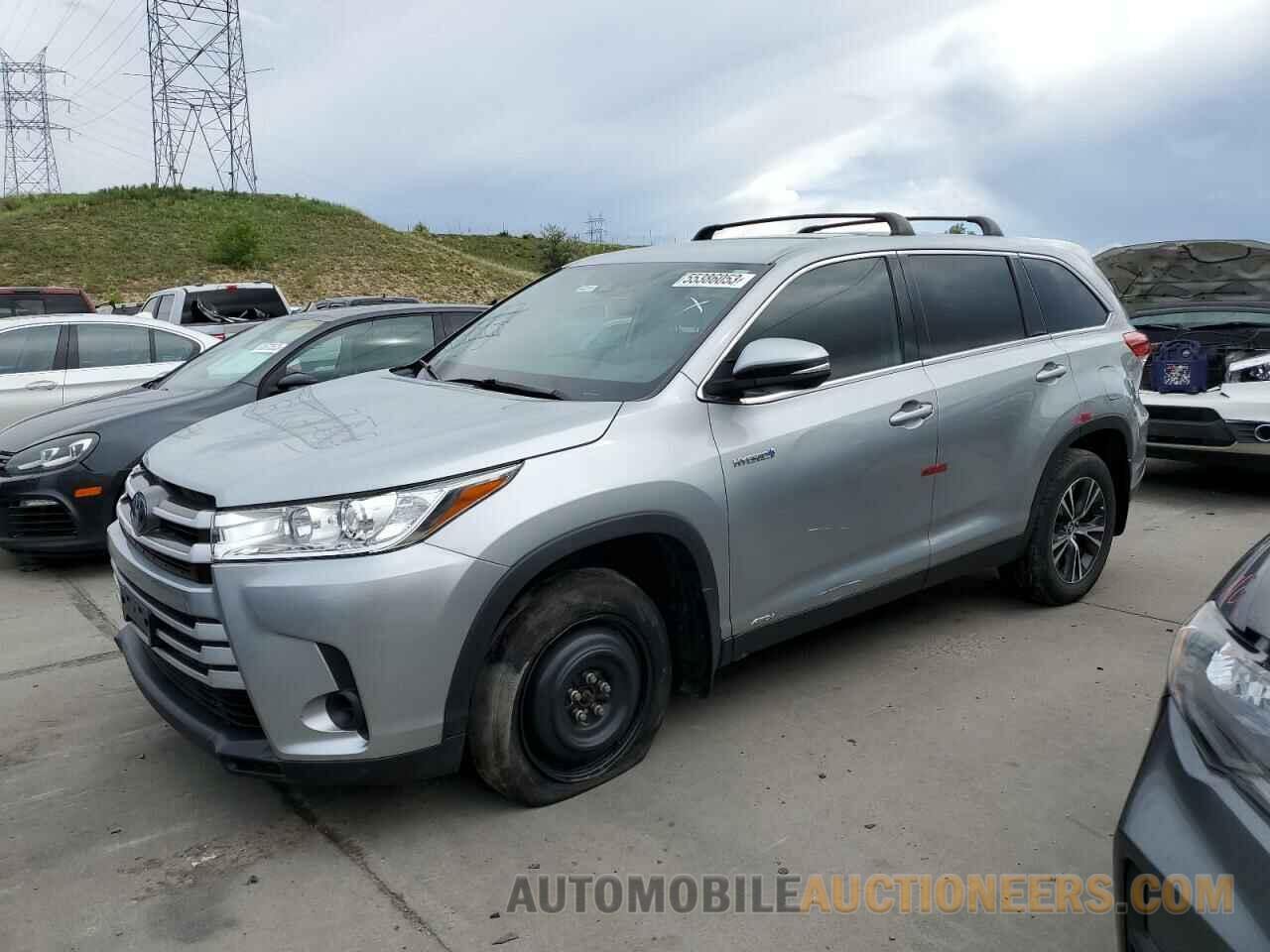 5TDBGRFH3KS064409 TOYOTA HIGHLANDER 2019