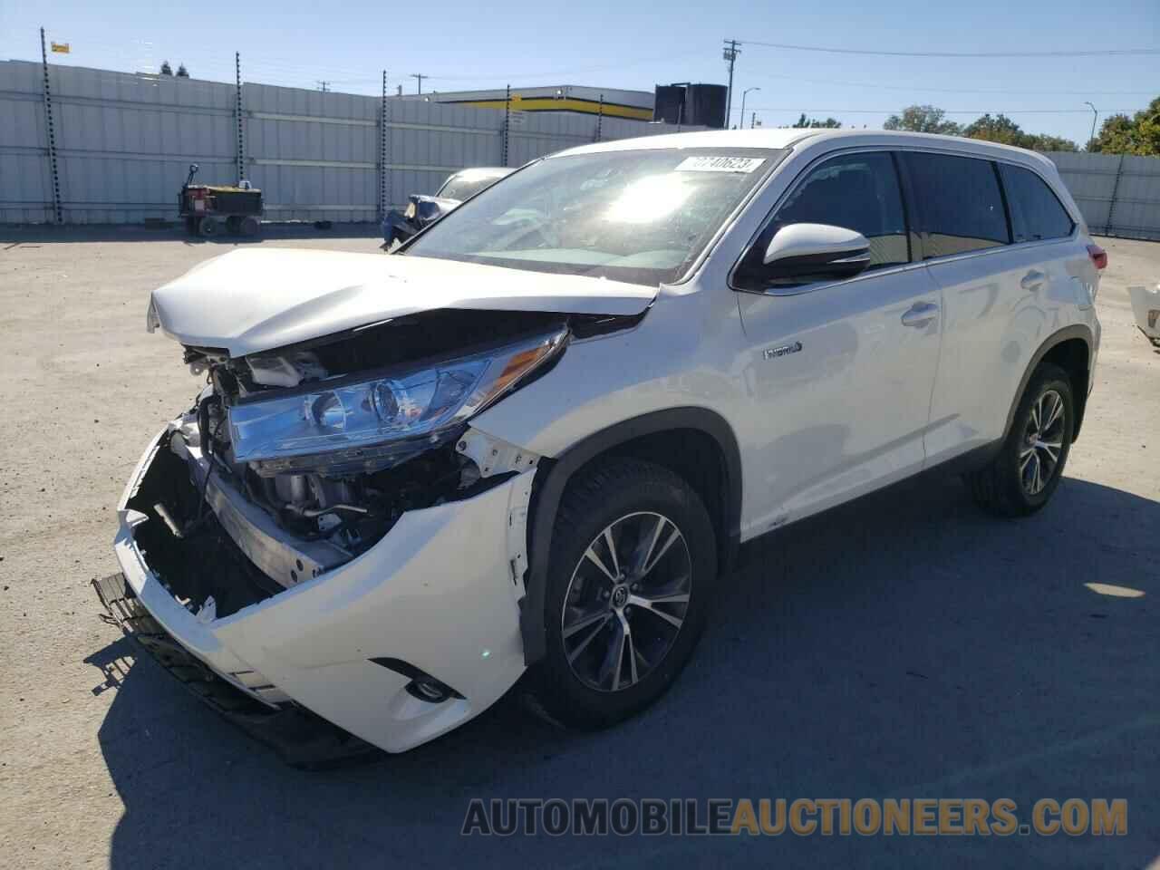 5TDBGRFH4KS052589 TOYOTA HIGHLANDER 2019