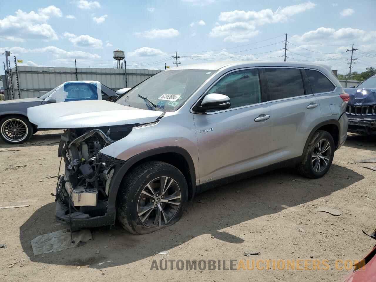 5TDBGRFH4KS078173 TOYOTA HIGHLANDER 2019