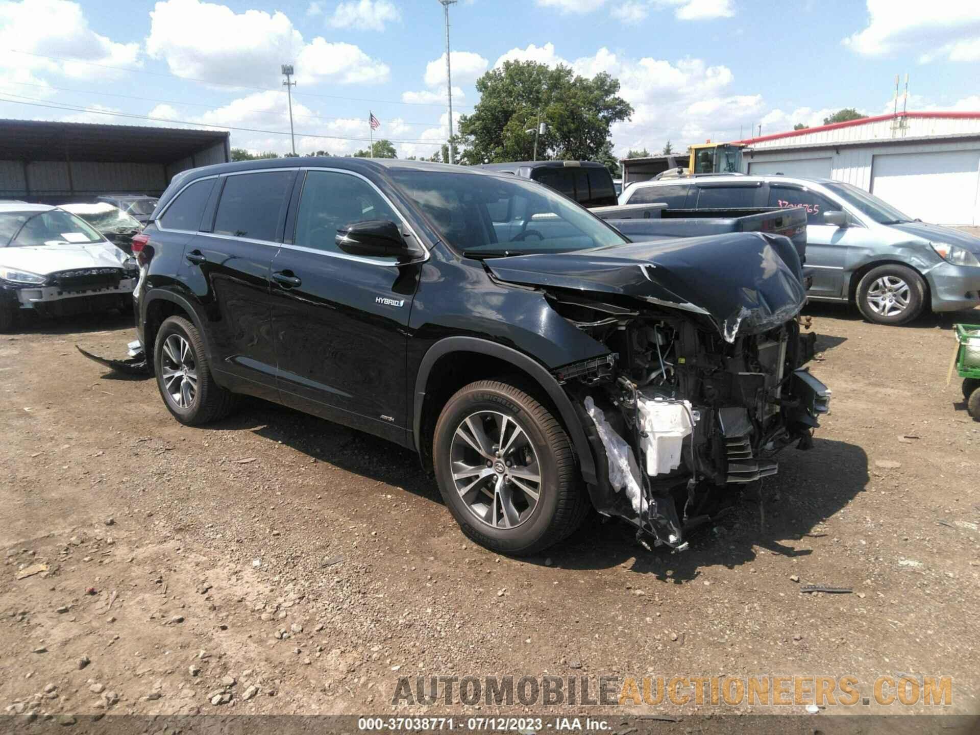 5TDBGRFH6JS041561 TOYOTA HIGHLANDER 2018