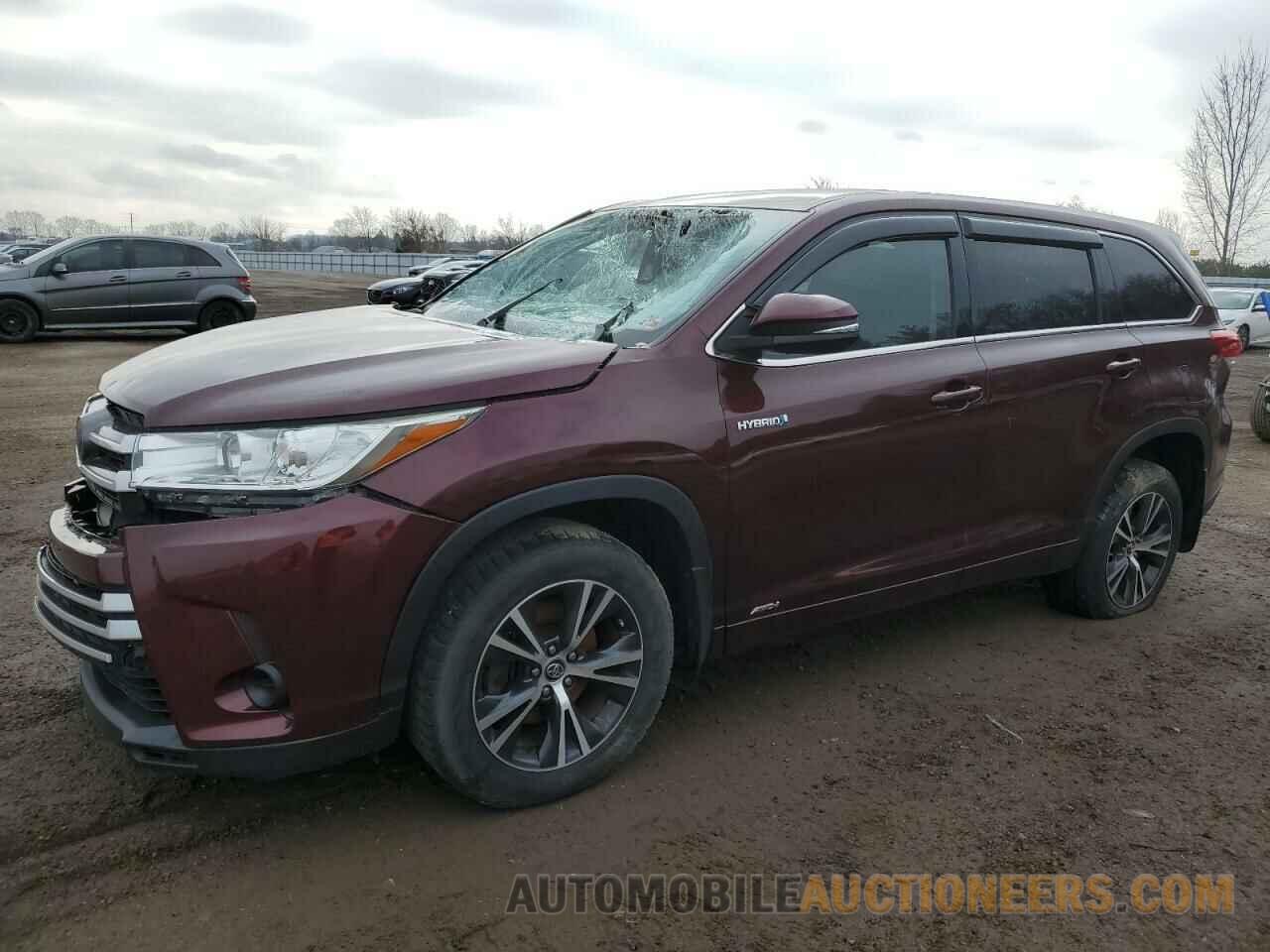 5TDBGRFHXHS027902 TOYOTA HIGHLANDER 2017