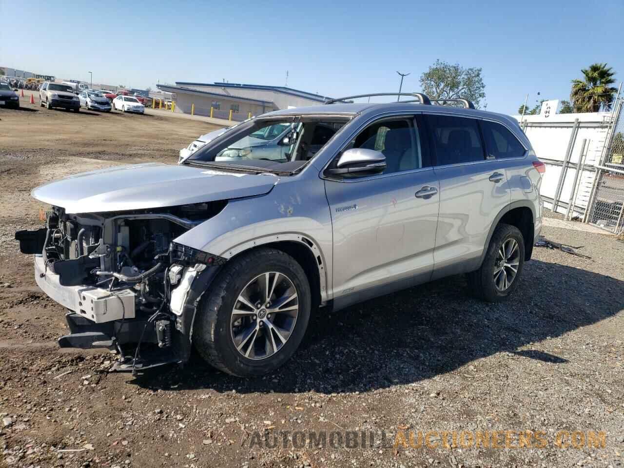 5TDBGRFHXKS077691 TOYOTA HIGHLANDER 2019