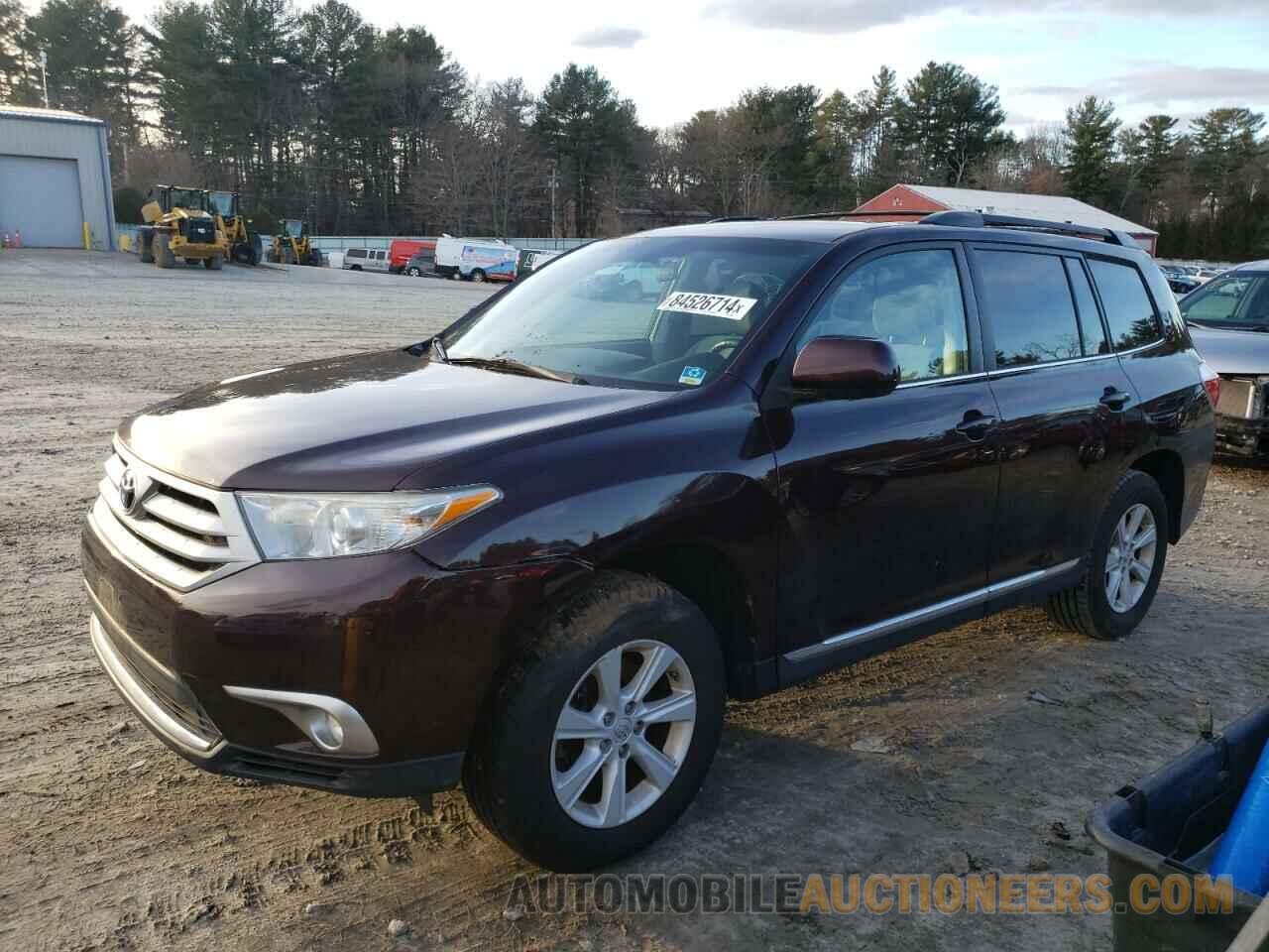 5TDBK3EH0CS163073 TOYOTA HIGHLANDER 2012