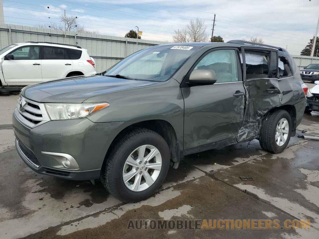 5TDBK3EH0CS170590 TOYOTA HIGHLANDER 2012