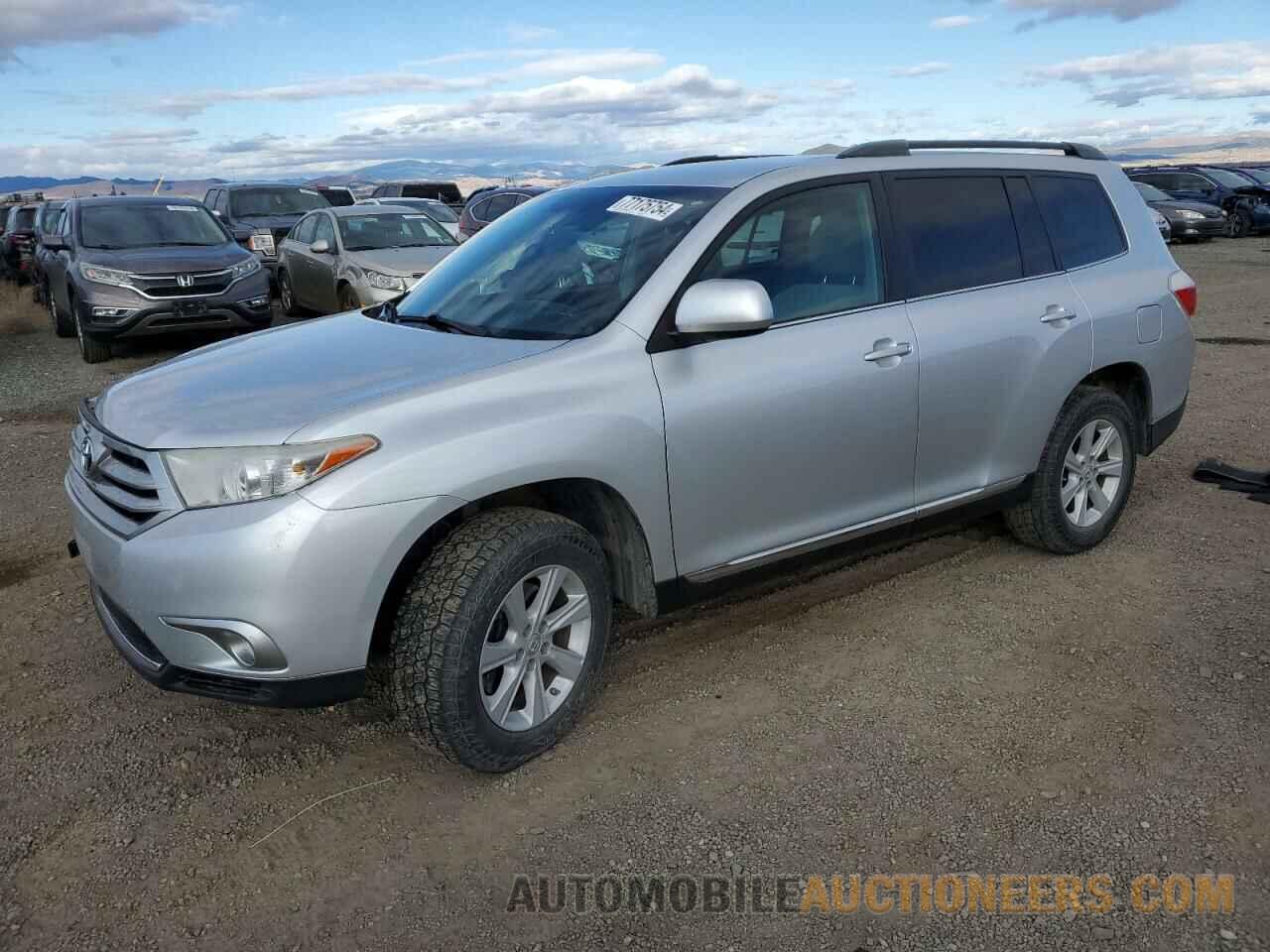 5TDBK3EH0DS257049 TOYOTA HIGHLANDER 2013