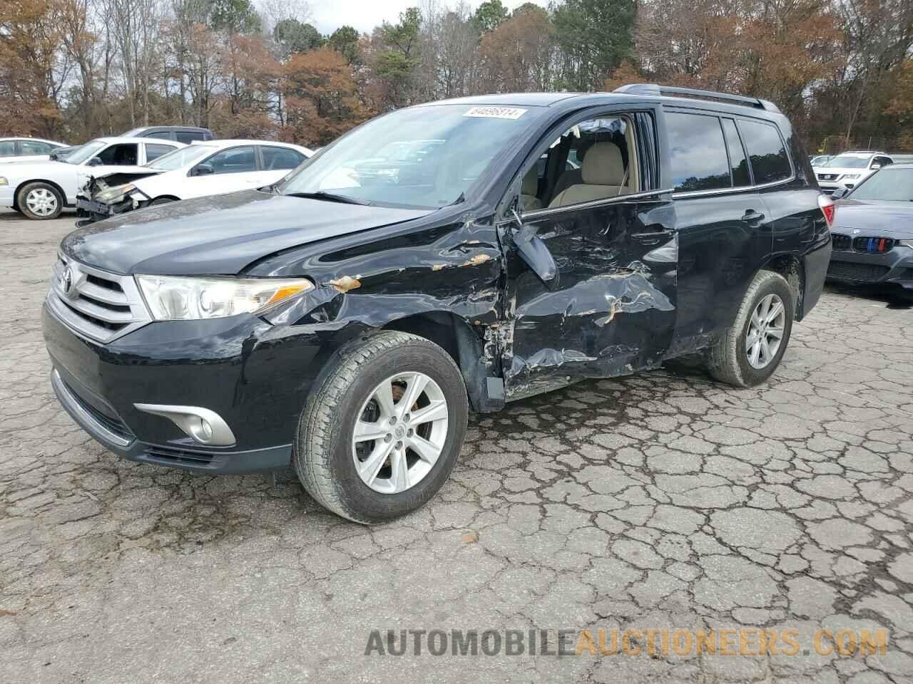 5TDBK3EH1CS109250 TOYOTA HIGHLANDER 2012