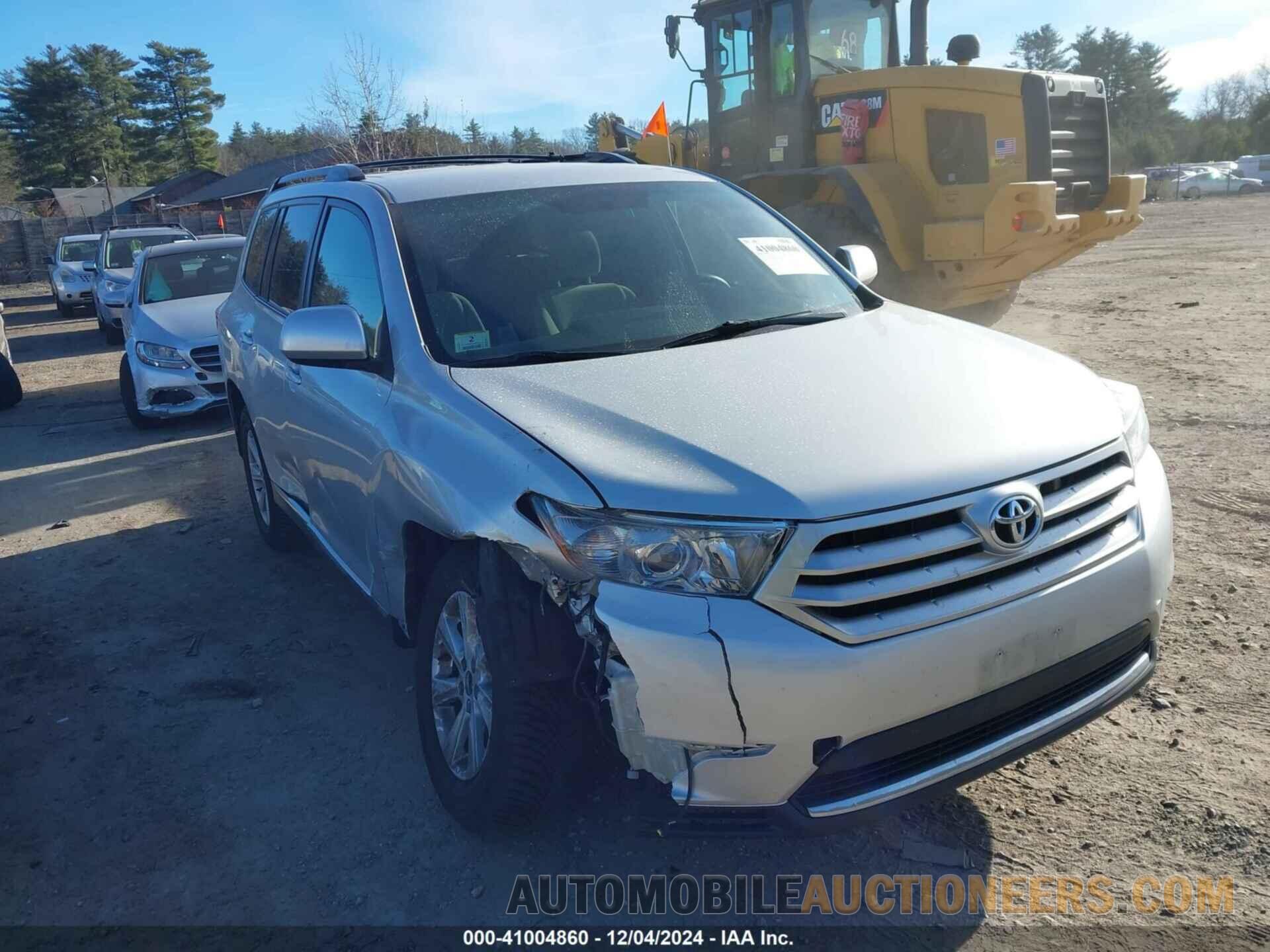 5TDBK3EH1CS119292 TOYOTA HIGHLANDER 2012