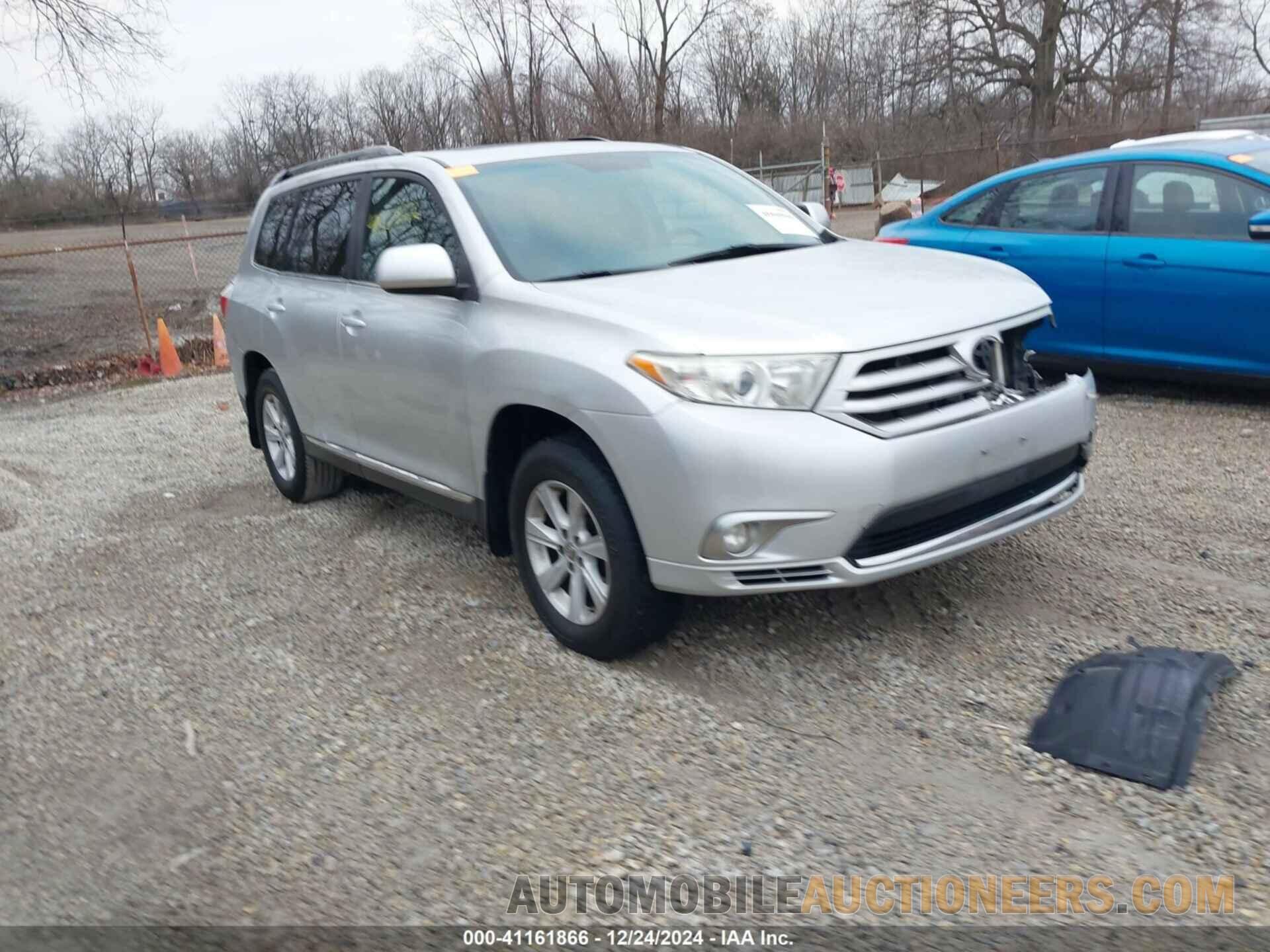 5TDBK3EH1CS150123 TOYOTA HIGHLANDER 2012