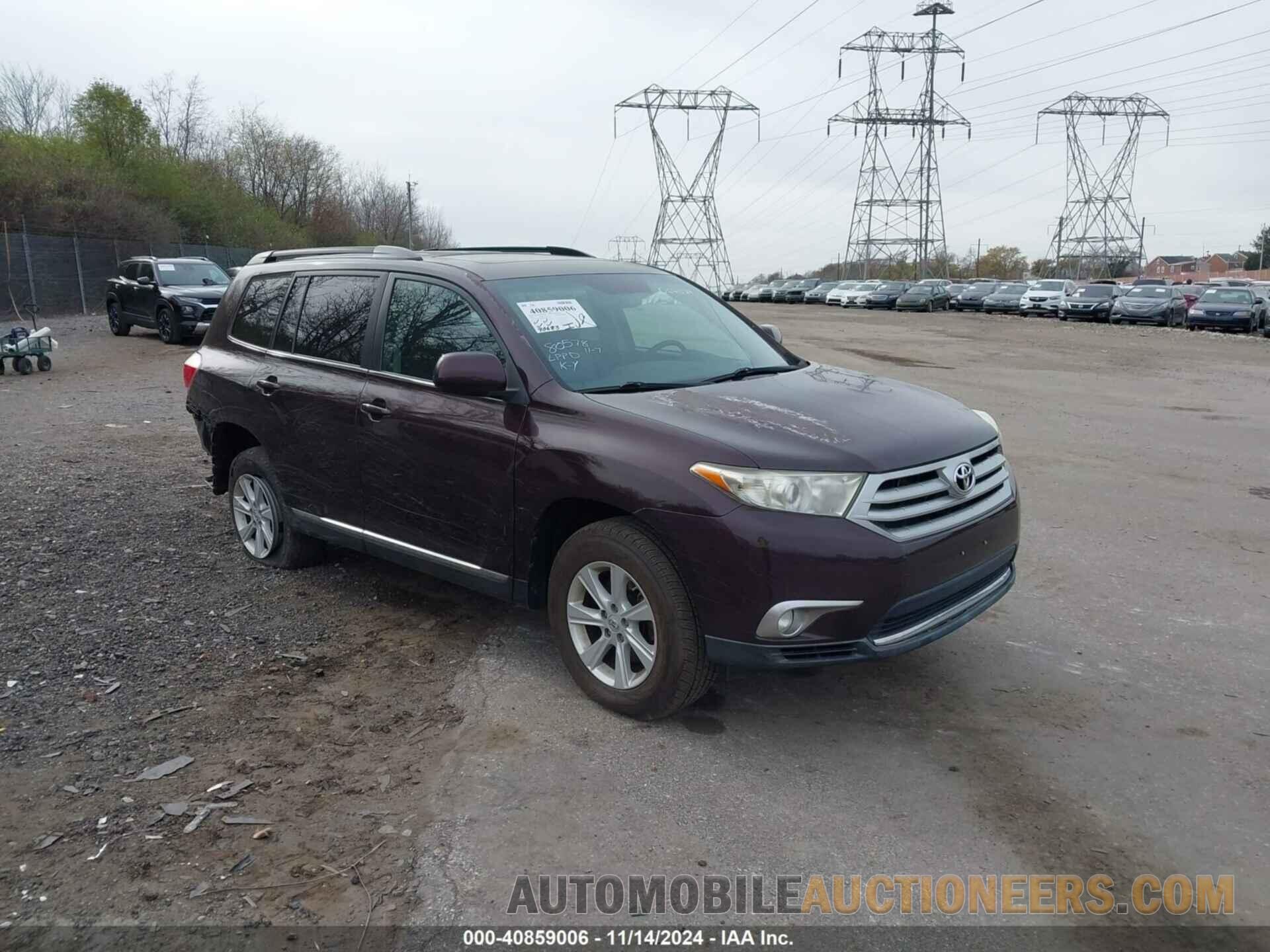 5TDBK3EH2BS067024 TOYOTA HIGHLANDER 2011