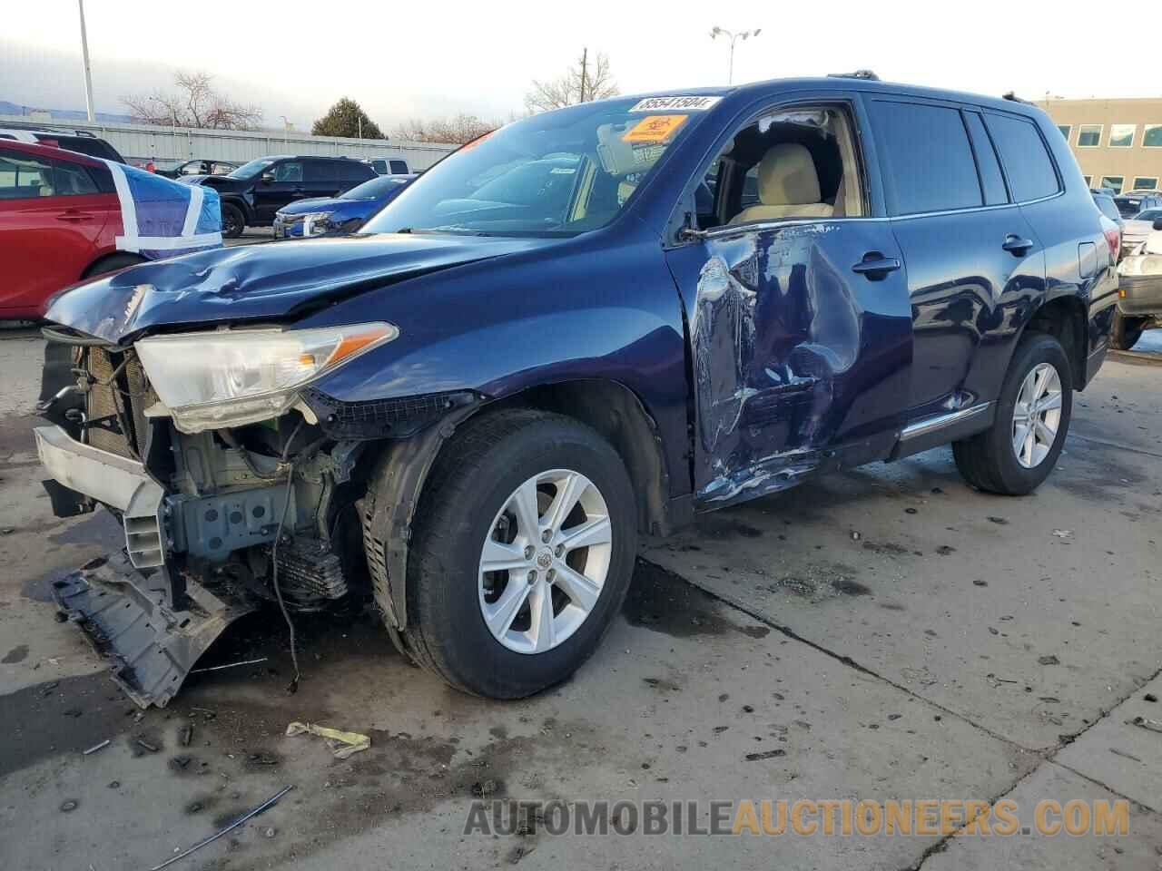 5TDBK3EH2CS124288 TOYOTA HIGHLANDER 2012