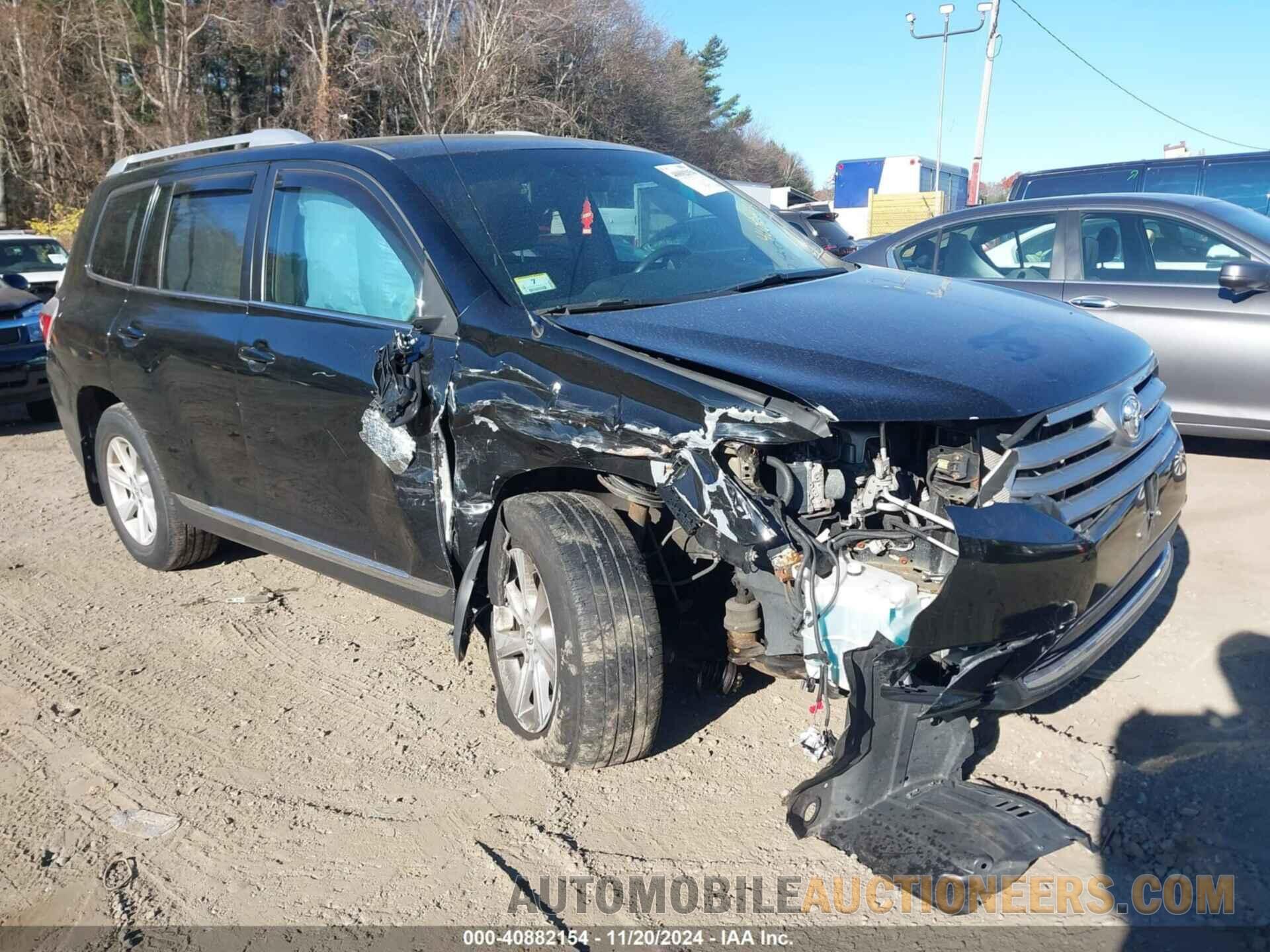 5TDBK3EH2CS151152 TOYOTA HIGHLANDER 2012