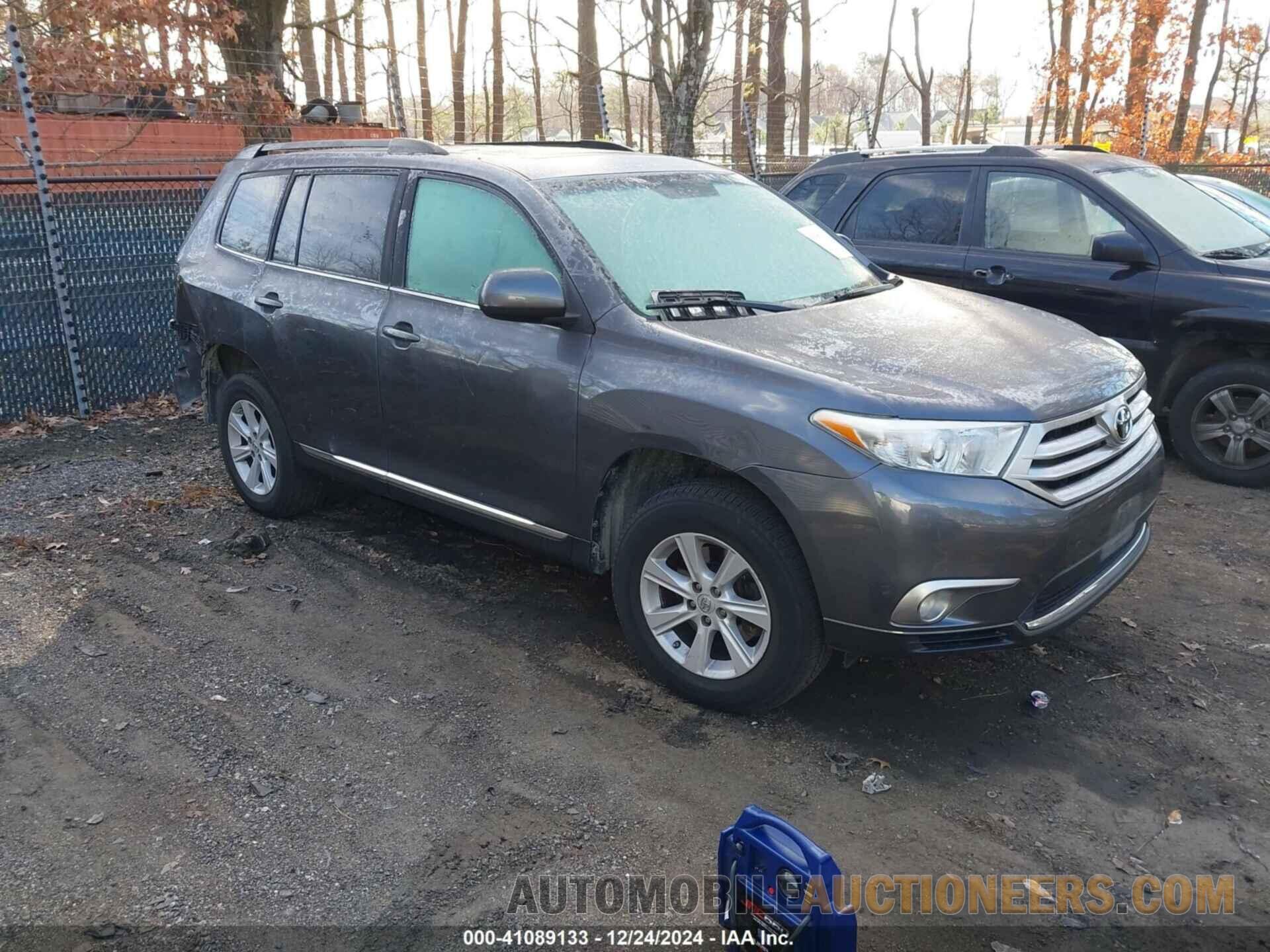 5TDBK3EH2DS178613 TOYOTA HIGHLANDER 2013