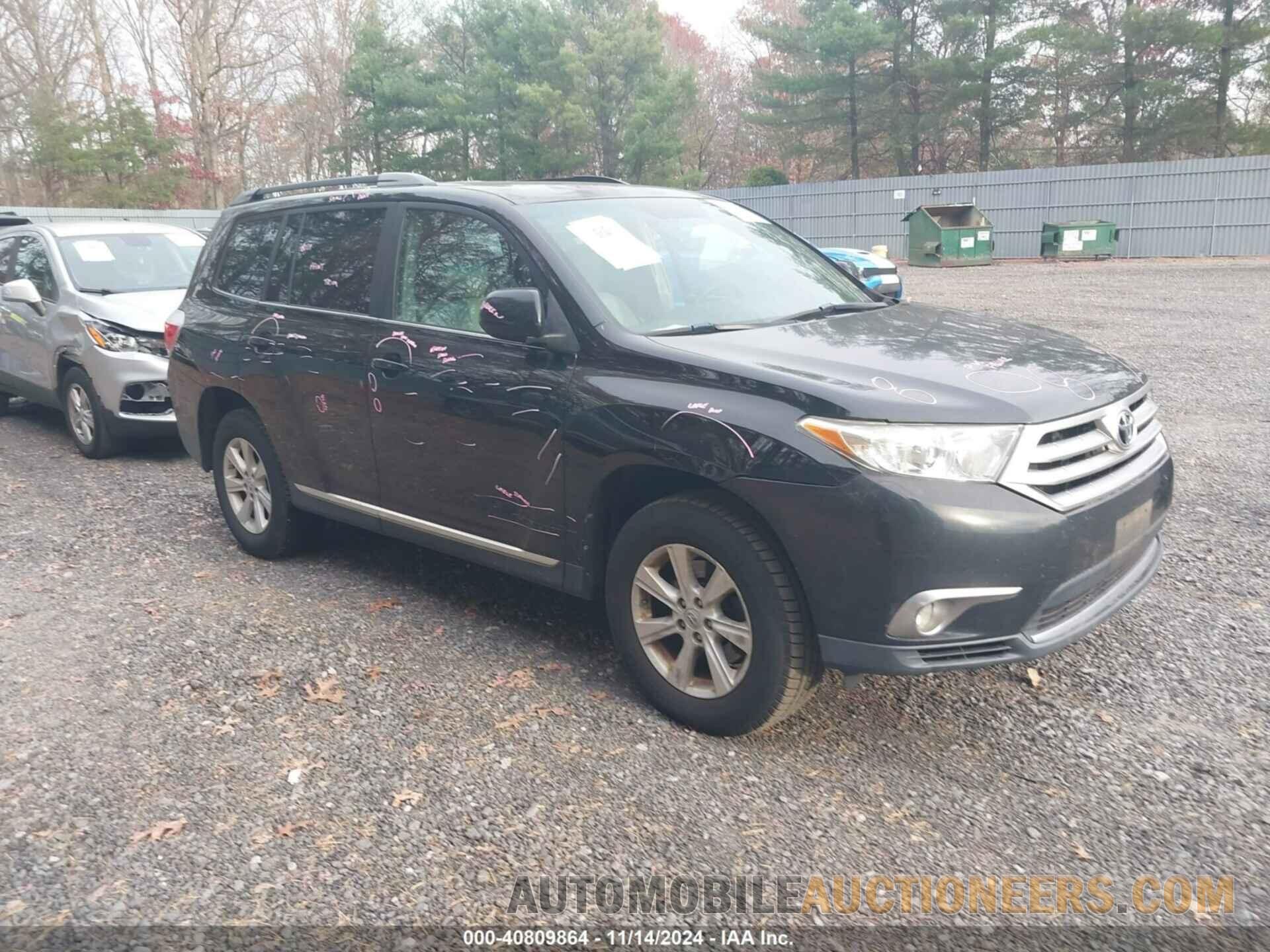 5TDBK3EH3BS080395 TOYOTA HIGHLANDER 2011