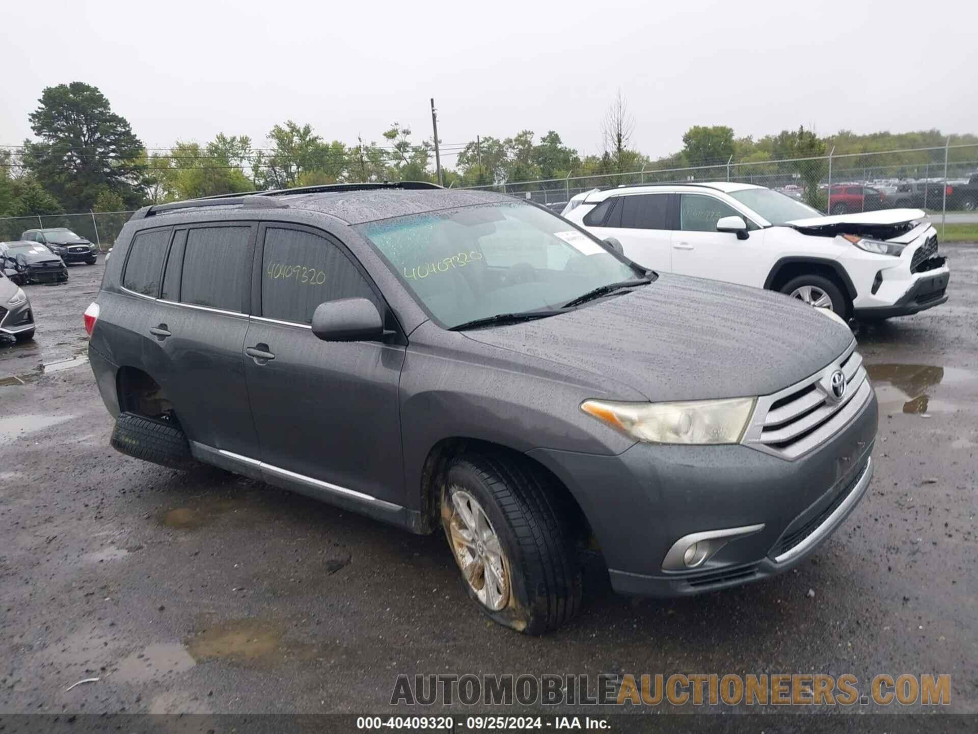 5TDBK3EH4BS049835 TOYOTA HIGHLANDER 2011