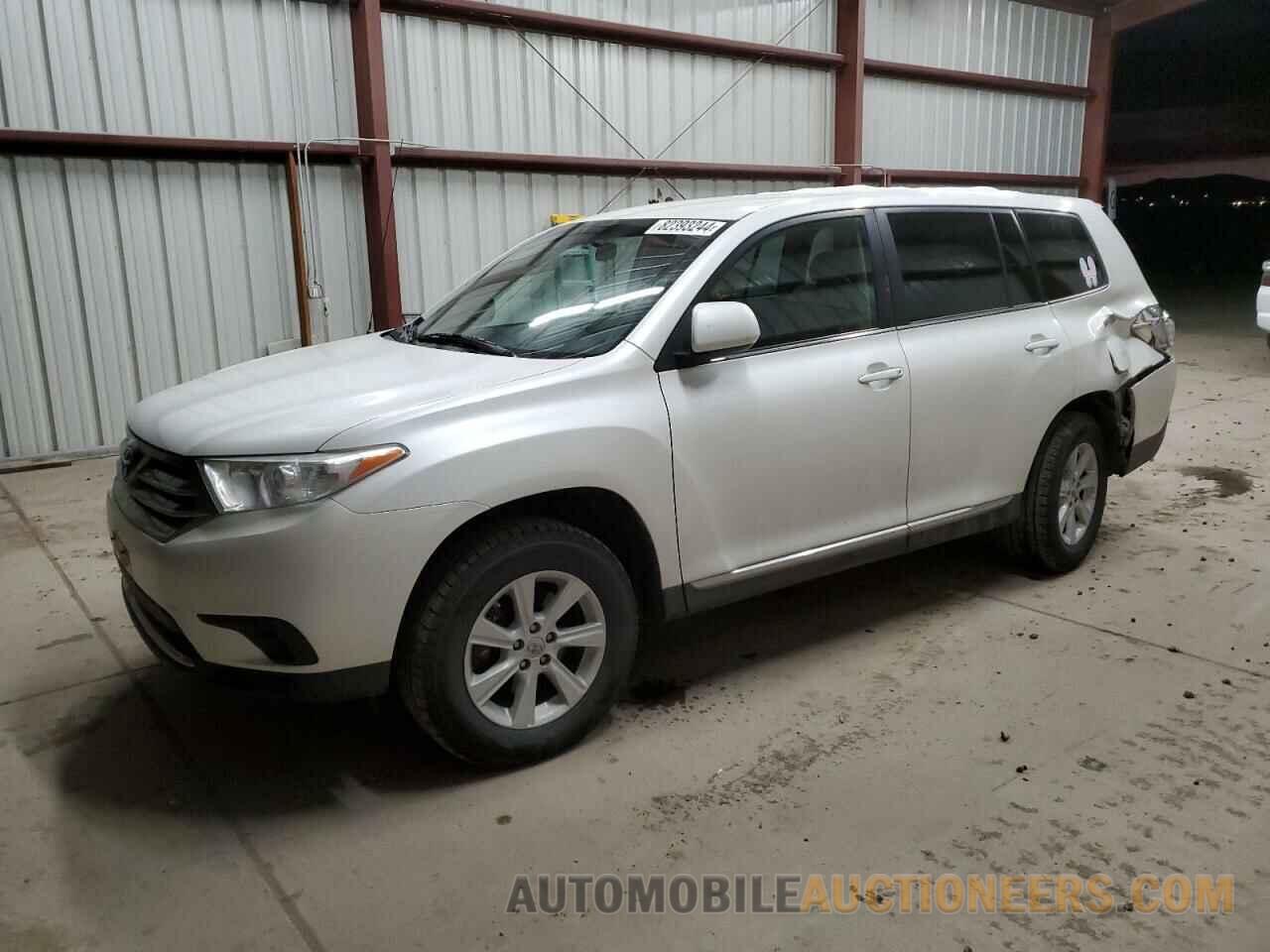 5TDBK3EH4CS126897 TOYOTA HIGHLANDER 2012