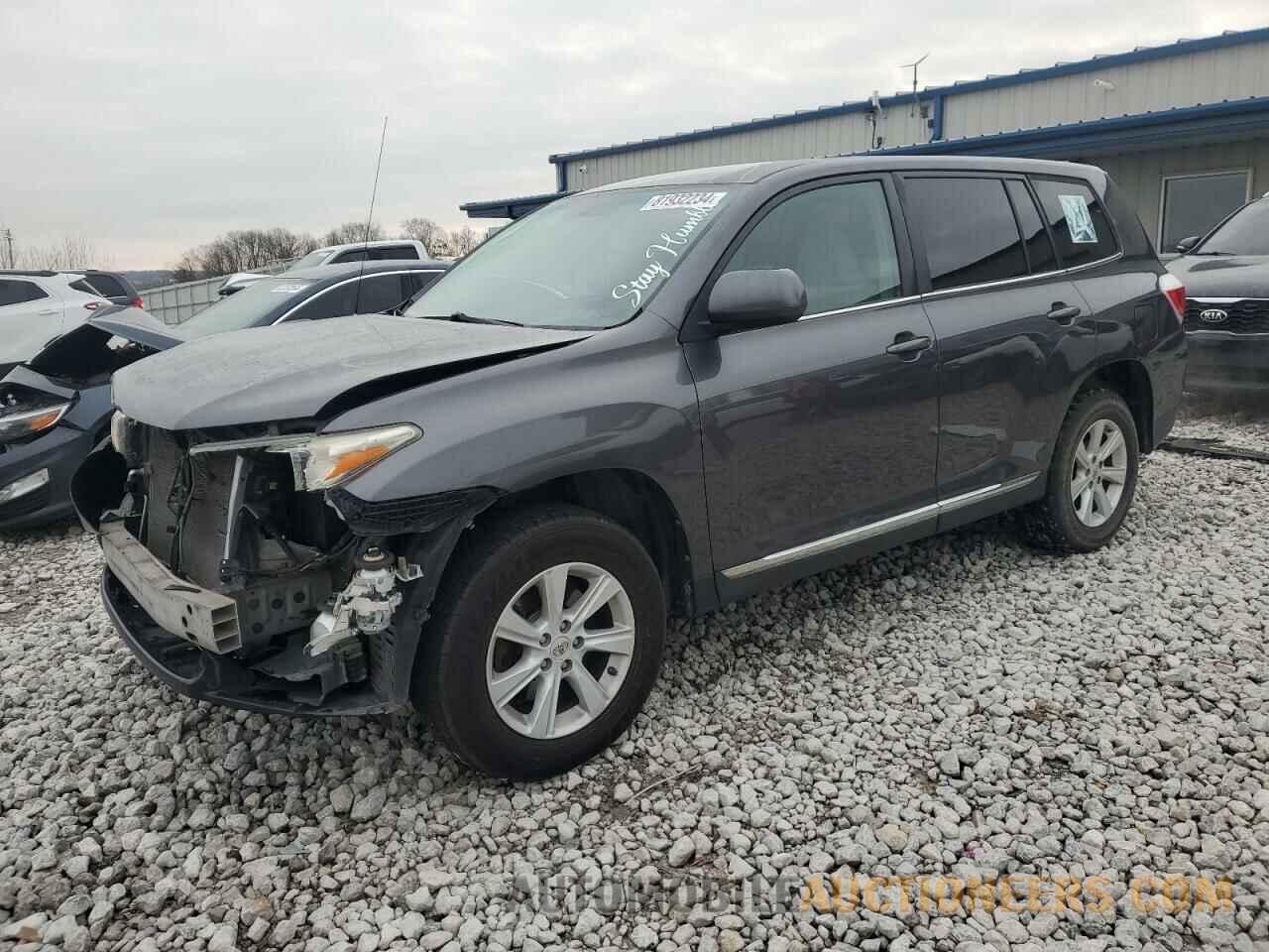 5TDBK3EH4CS148253 TOYOTA HIGHLANDER 2012