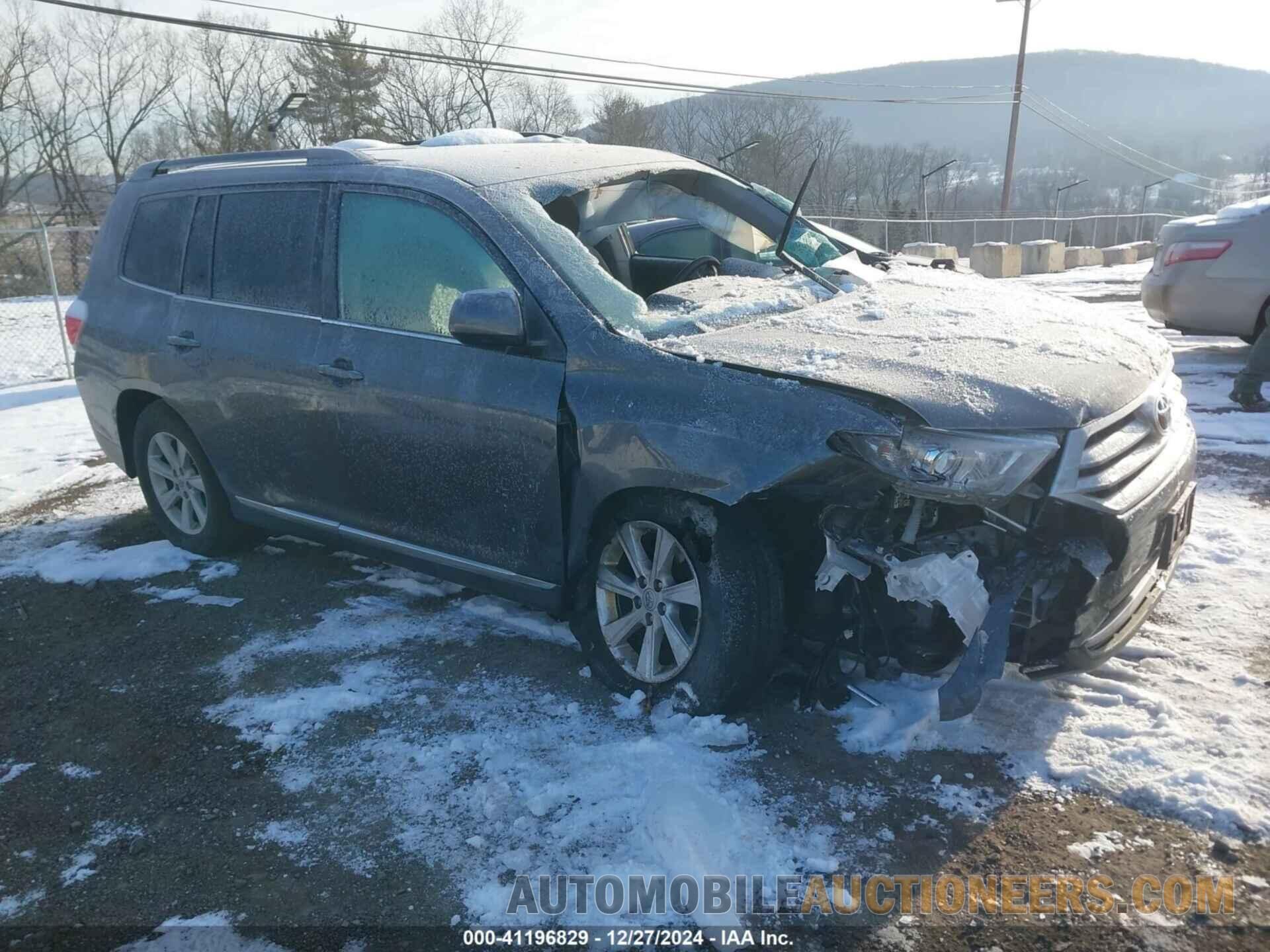 5TDBK3EH4DS234924 TOYOTA HIGHLANDER 2013