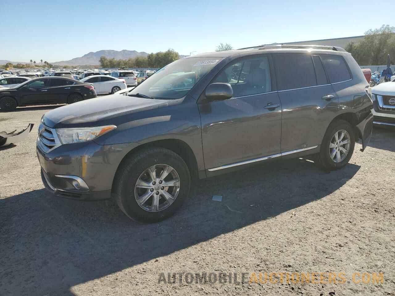 5TDBK3EH5CS112751 TOYOTA HIGHLANDER 2012