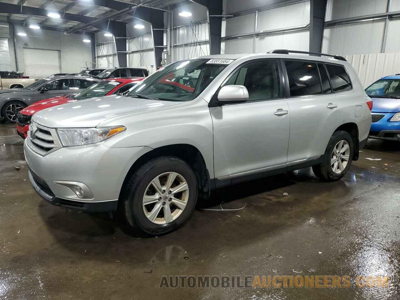 5TDBK3EH5CS125287 TOYOTA HIGHLANDER 2012