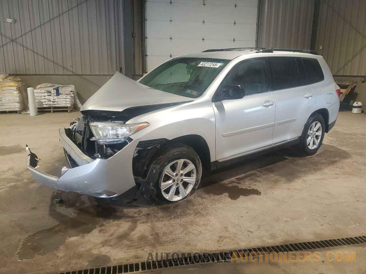 5TDBK3EH5CS155518 TOYOTA HIGHLANDER 2012