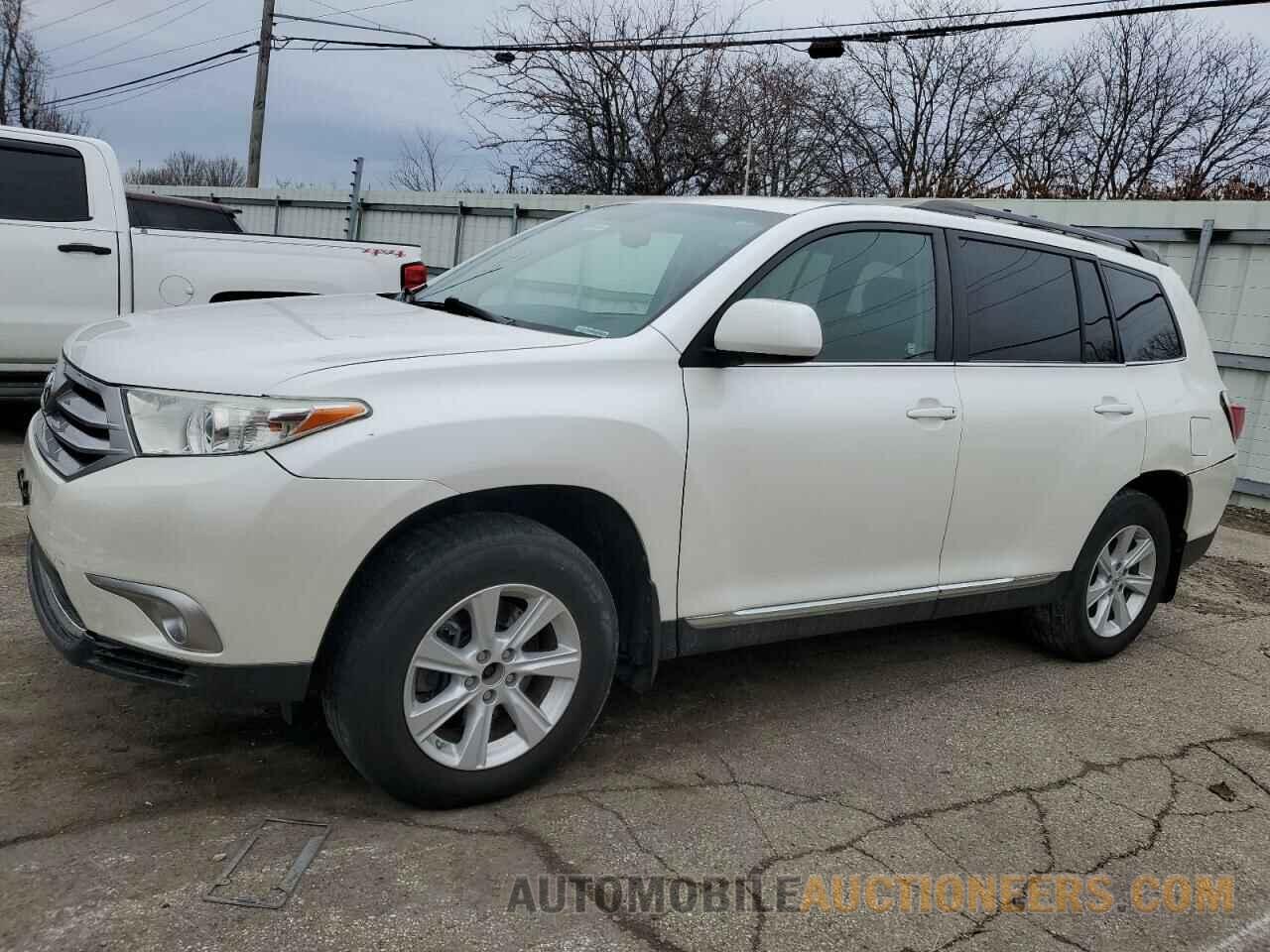 5TDBK3EH5DS192232 TOYOTA HIGHLANDER 2013