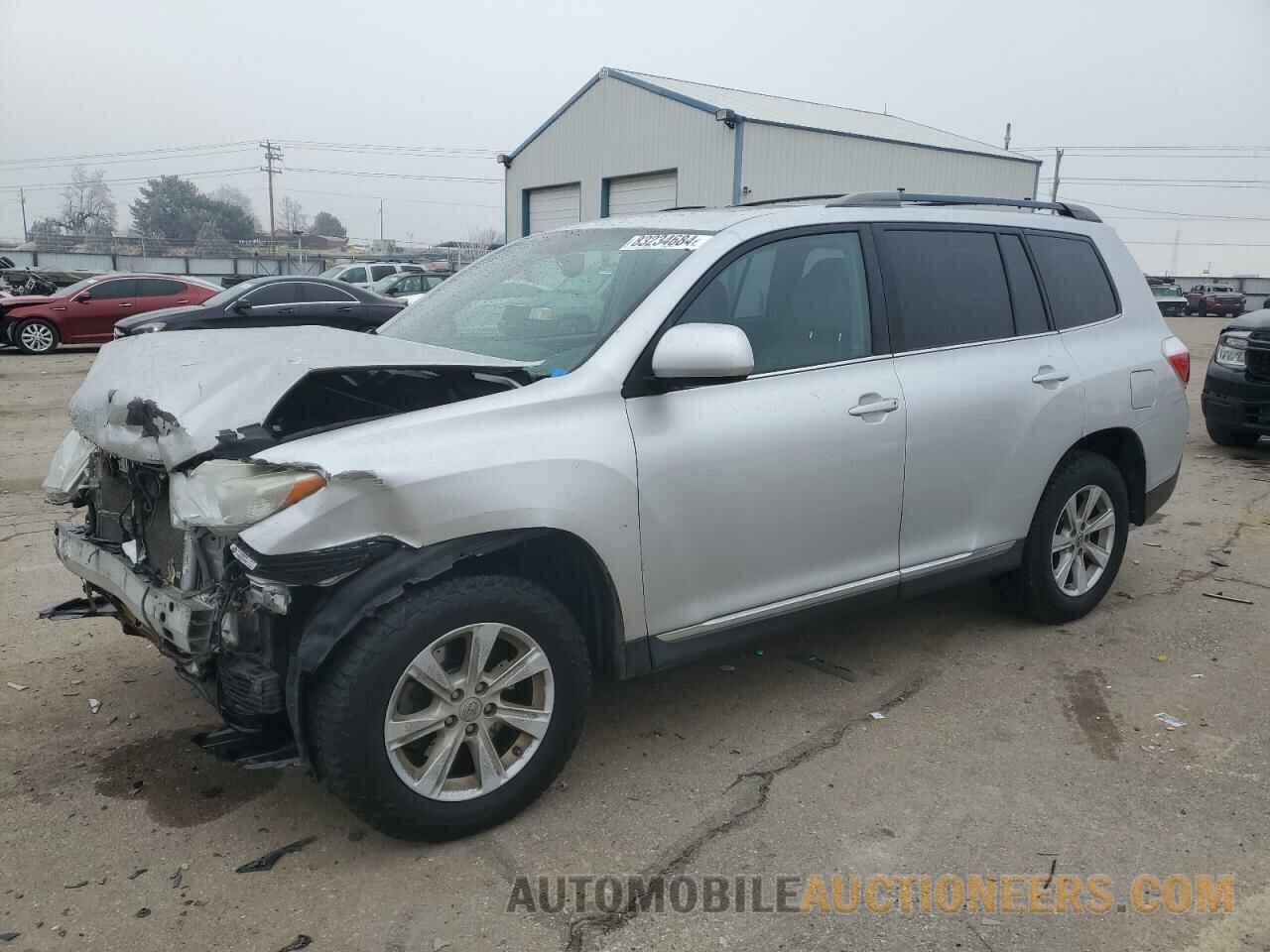 5TDBK3EH5DS266524 TOYOTA HIGHLANDER 2013